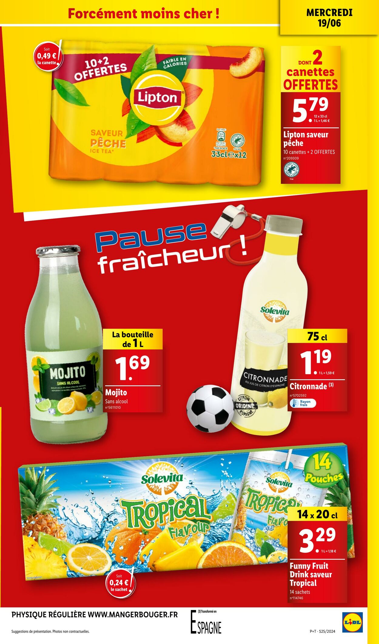 Catalogue Lidl 19.06.2024 - 25.06.2024