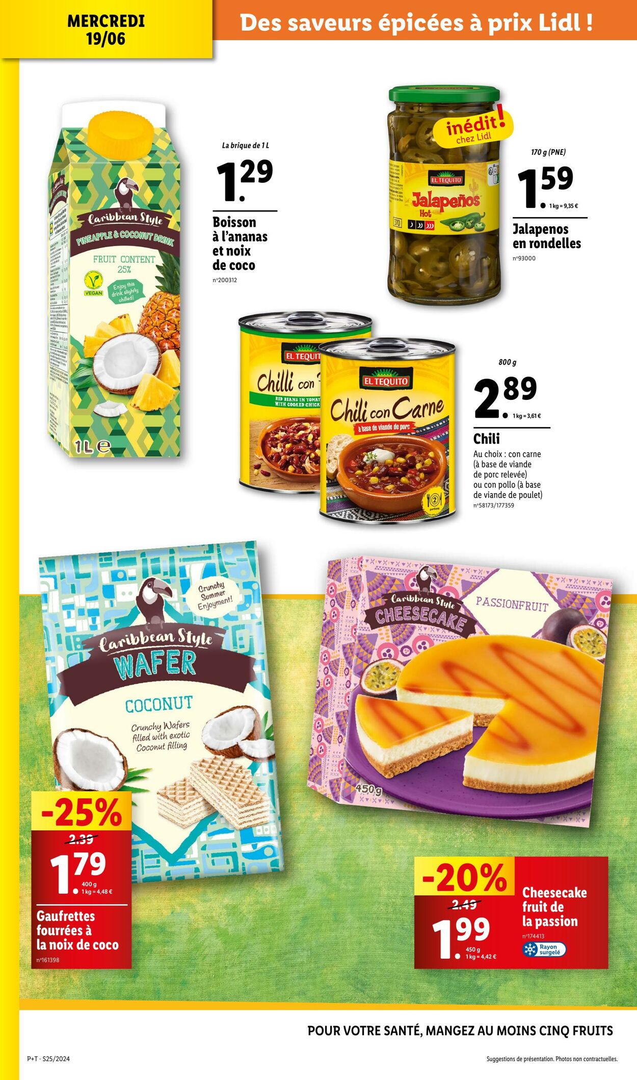 Catalogue Lidl 19.06.2024 - 25.06.2024