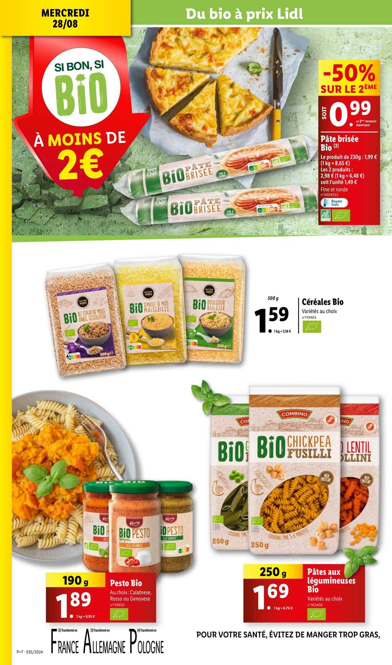 Catalogue Lidl 27.08.2024 - 03.09.2024