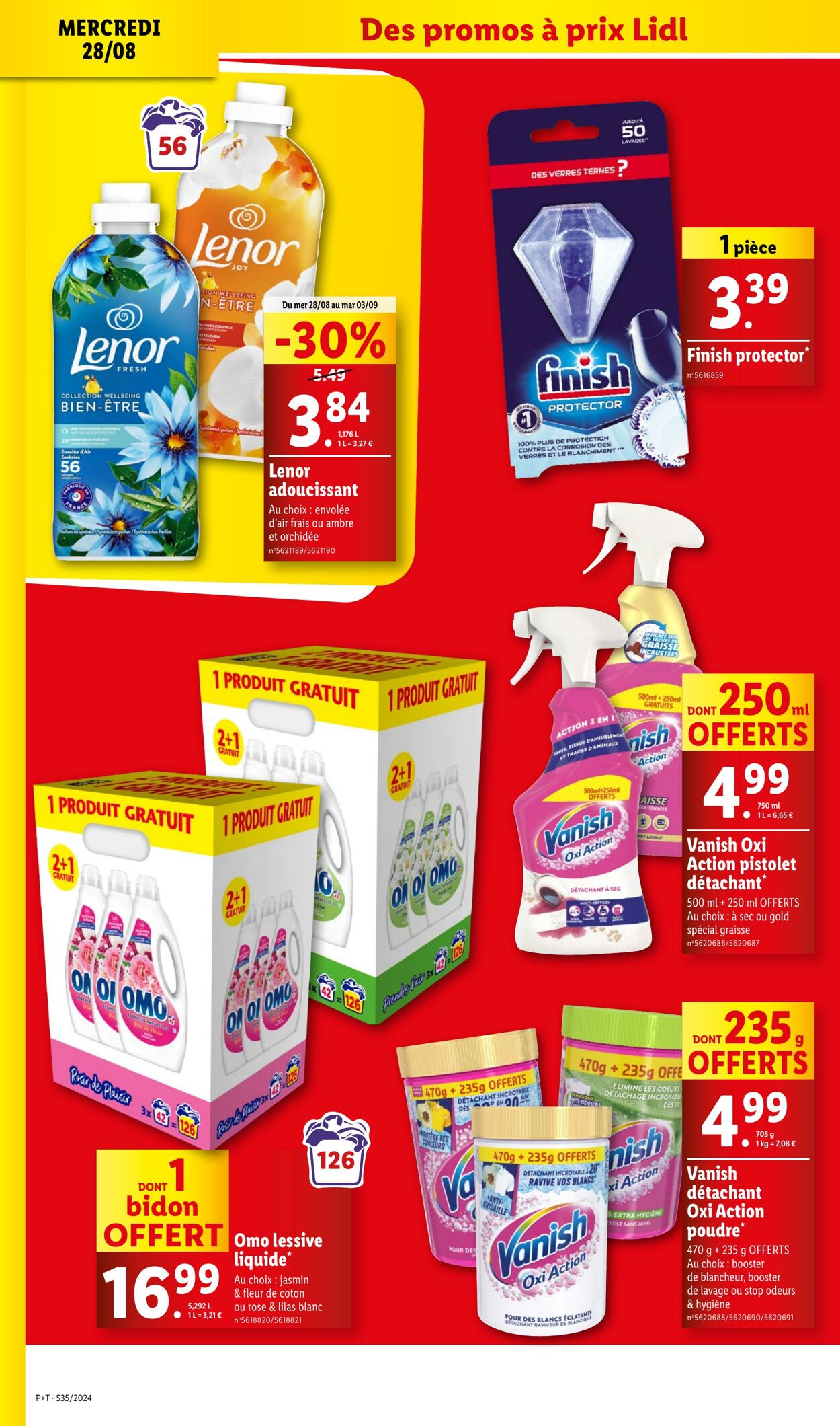 Catalogue Lidl 27.08.2024 - 03.09.2024