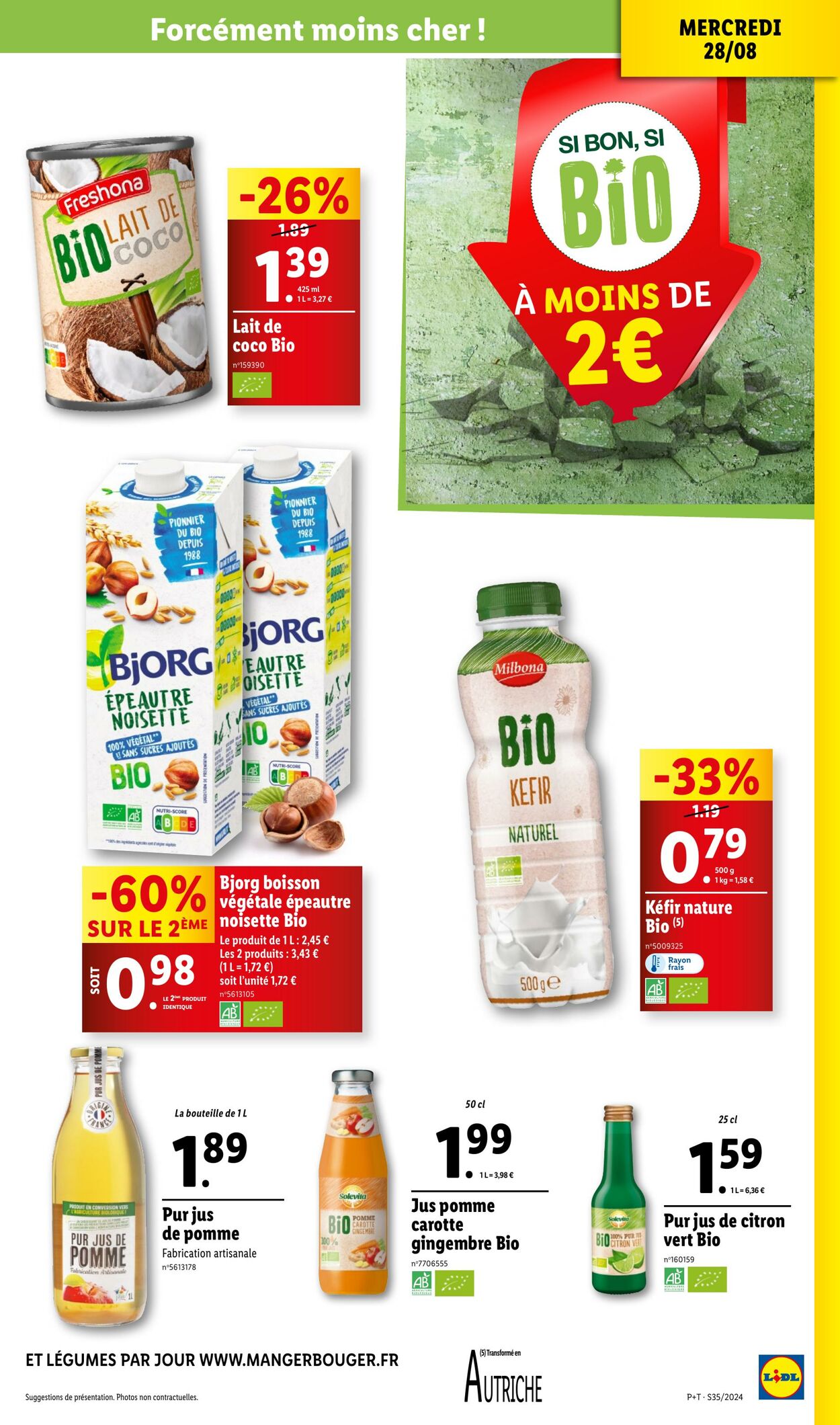 Catalogue Lidl 27.08.2024 - 03.09.2024