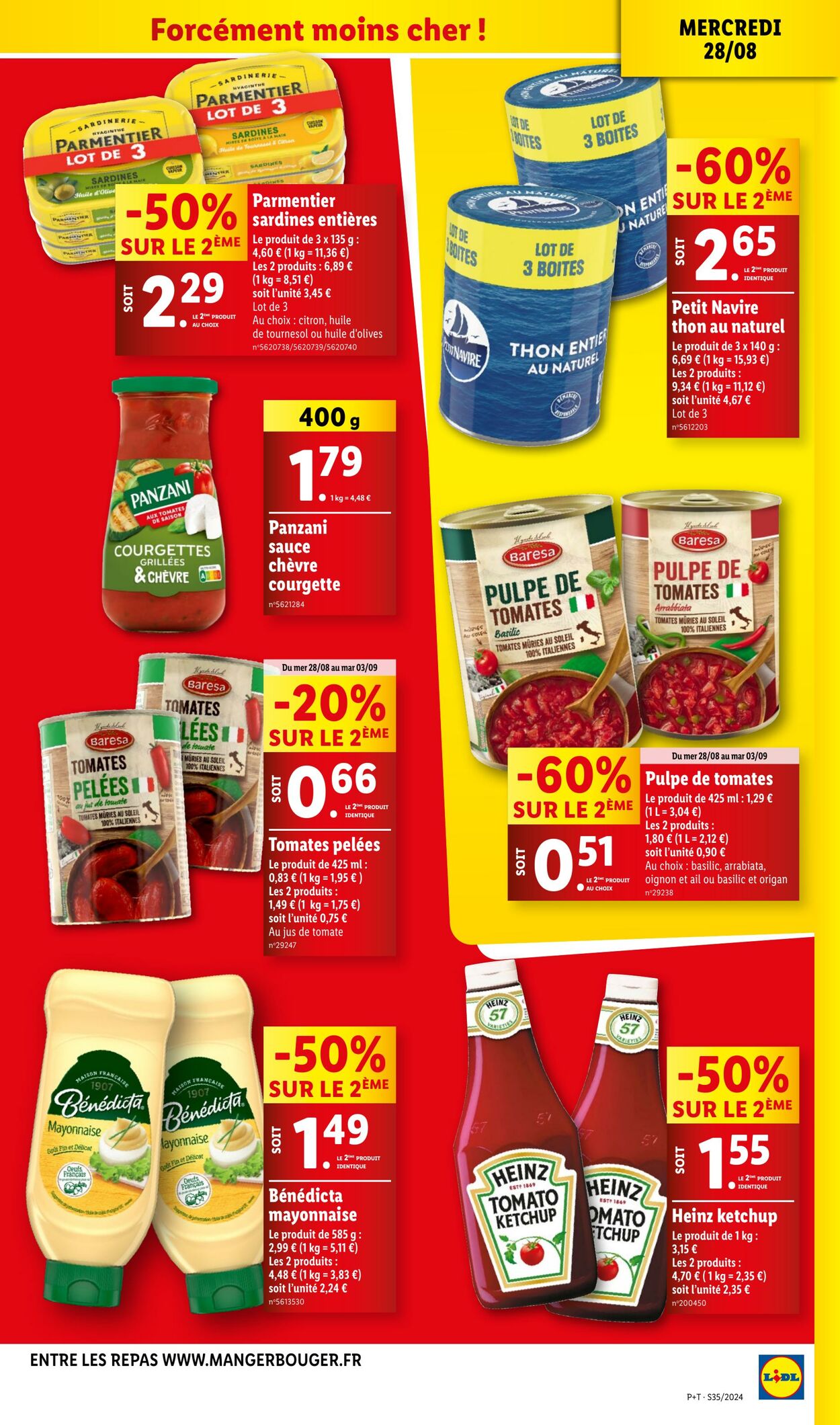 Catalogue Lidl 27.08.2024 - 03.09.2024