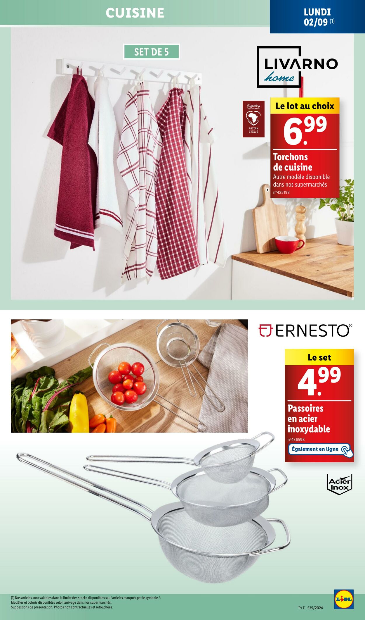 Catalogue Lidl 27.08.2024 - 03.09.2024