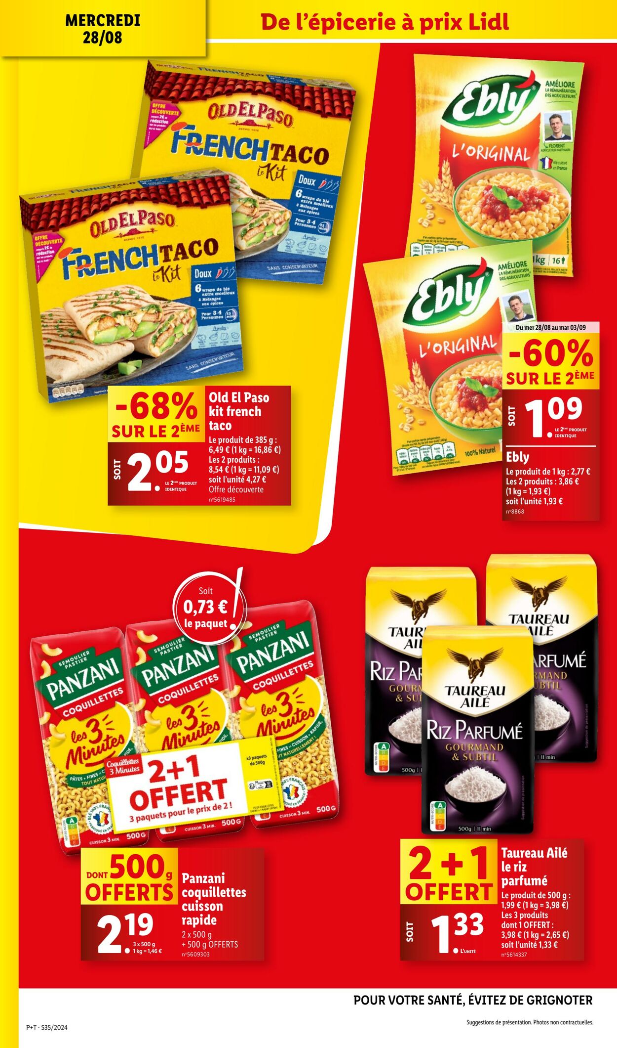 Catalogue Lidl 27.08.2024 - 03.09.2024