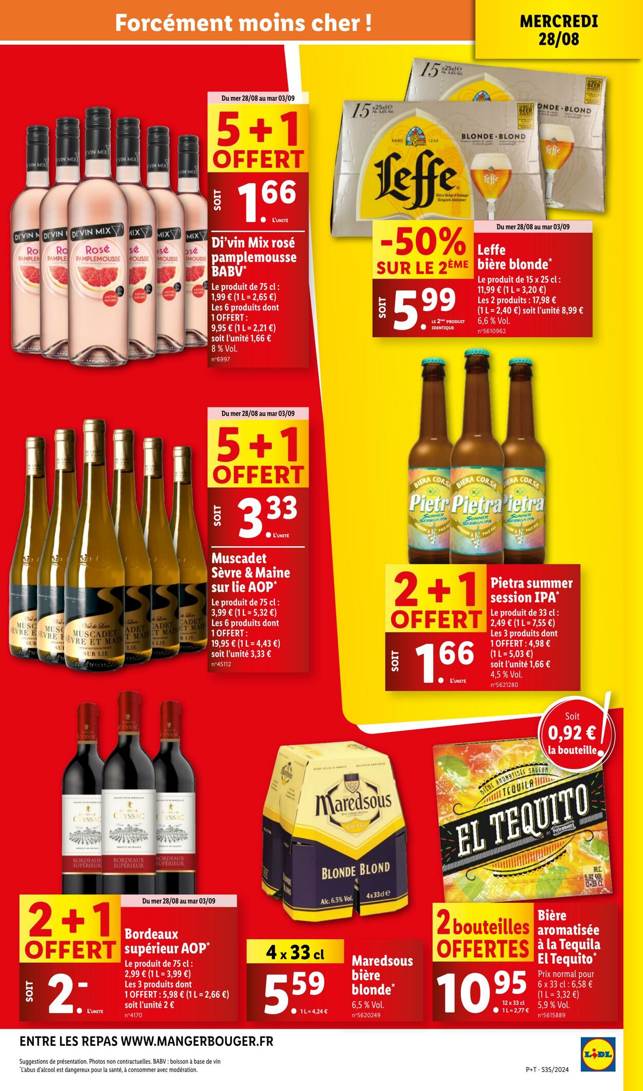 Catalogue Lidl 27.08.2024 - 03.09.2024