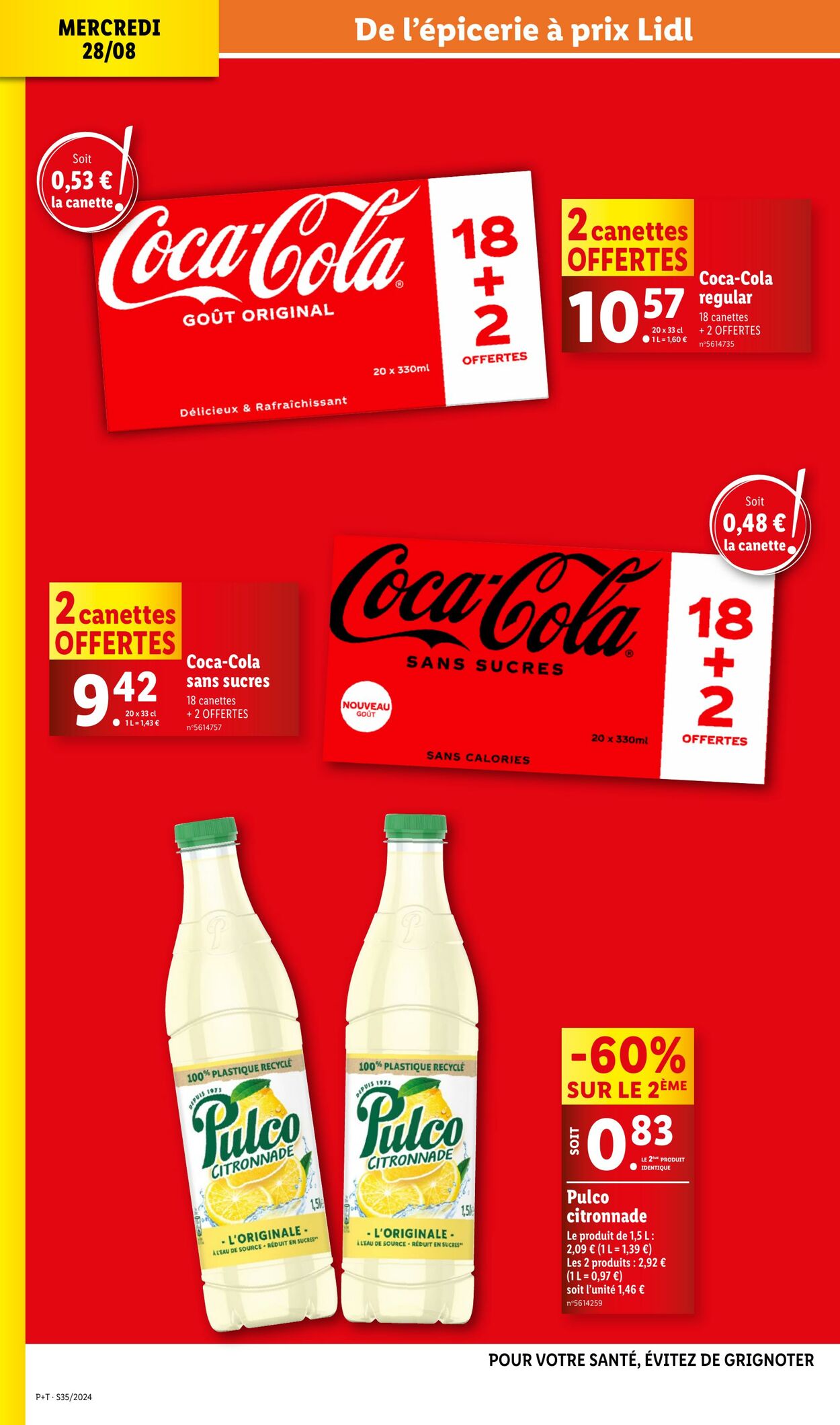 Catalogue Lidl 27.08.2024 - 03.09.2024