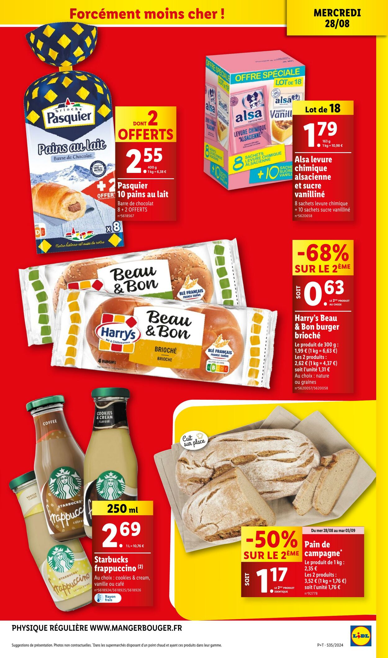 Catalogue Lidl 27.08.2024 - 03.09.2024