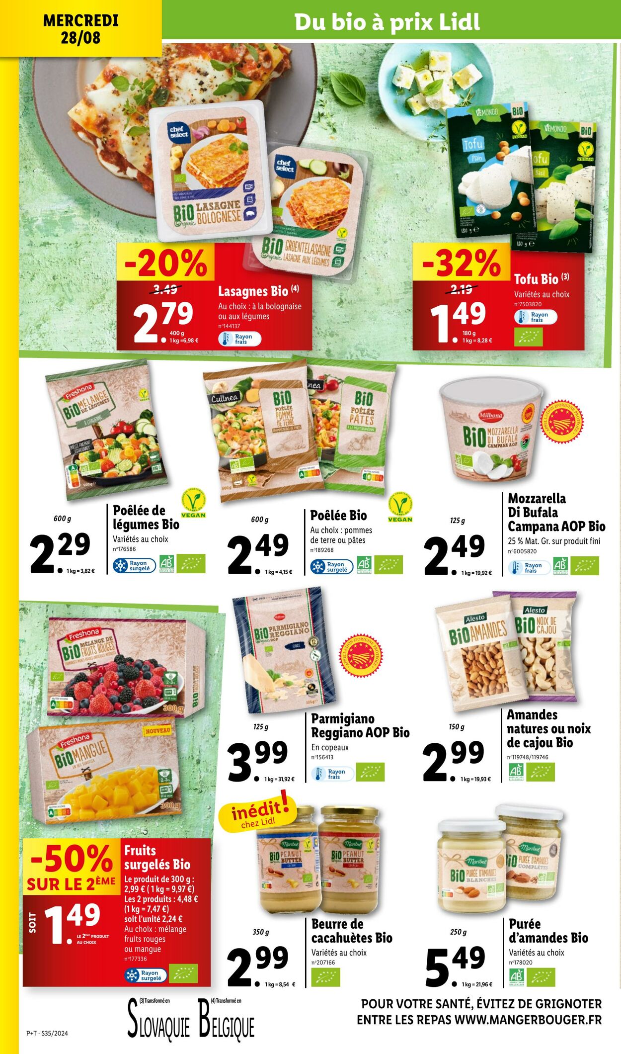 Catalogue Lidl 27.08.2024 - 03.09.2024