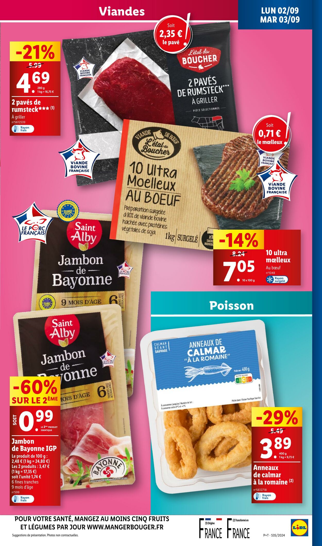 Catalogue Lidl 27.08.2024 - 03.09.2024