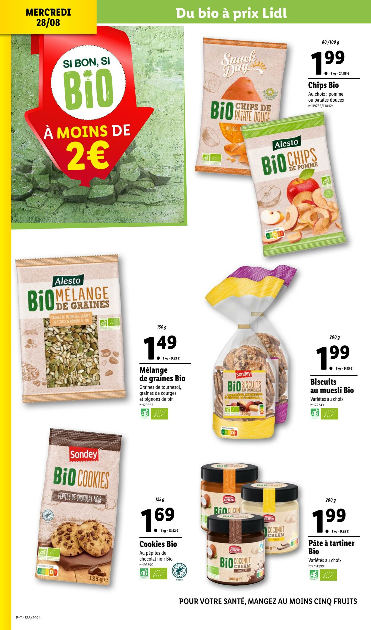 Catalogue Lidl 27.08.2024 - 03.09.2024