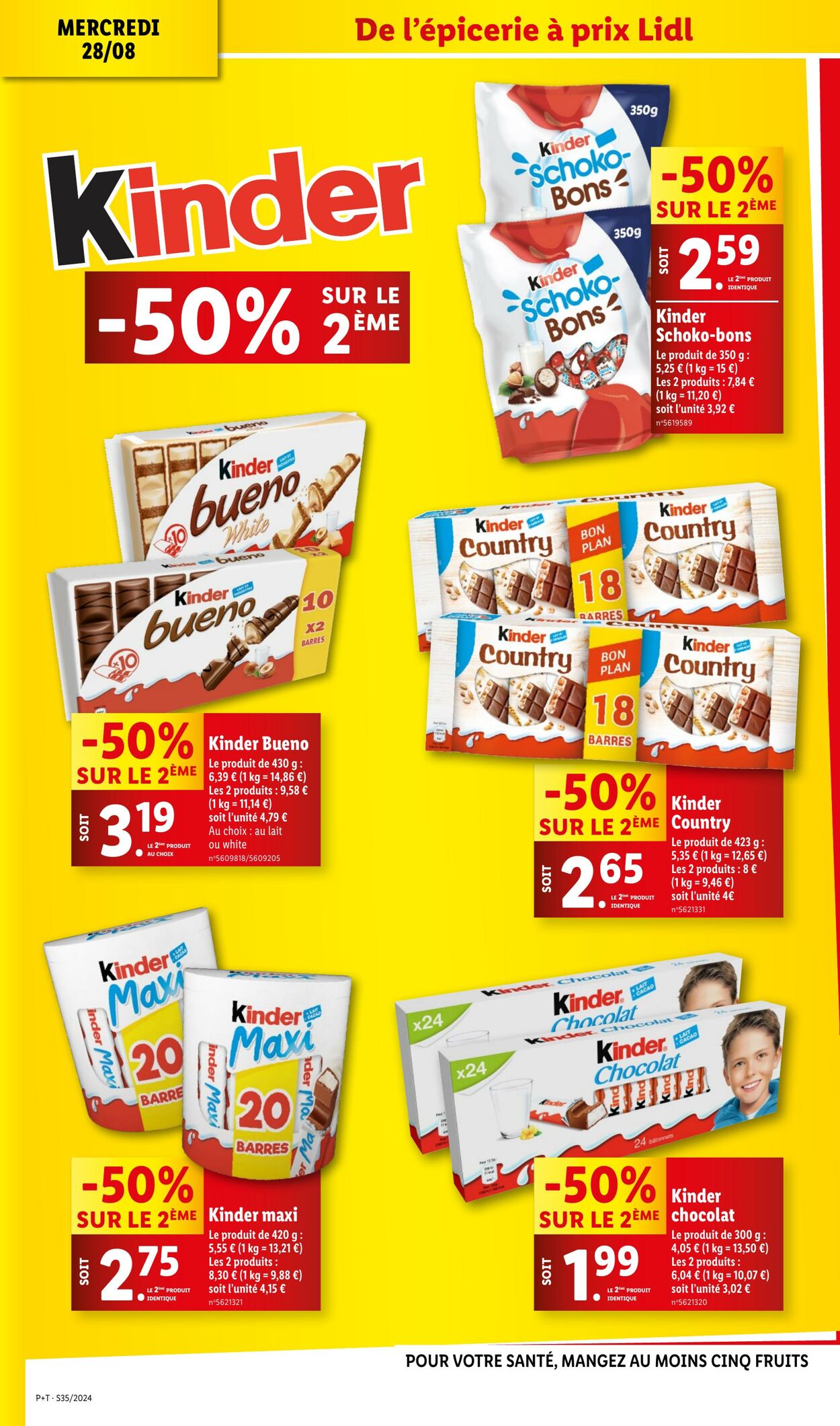 Catalogue Lidl 27.08.2024 - 03.09.2024