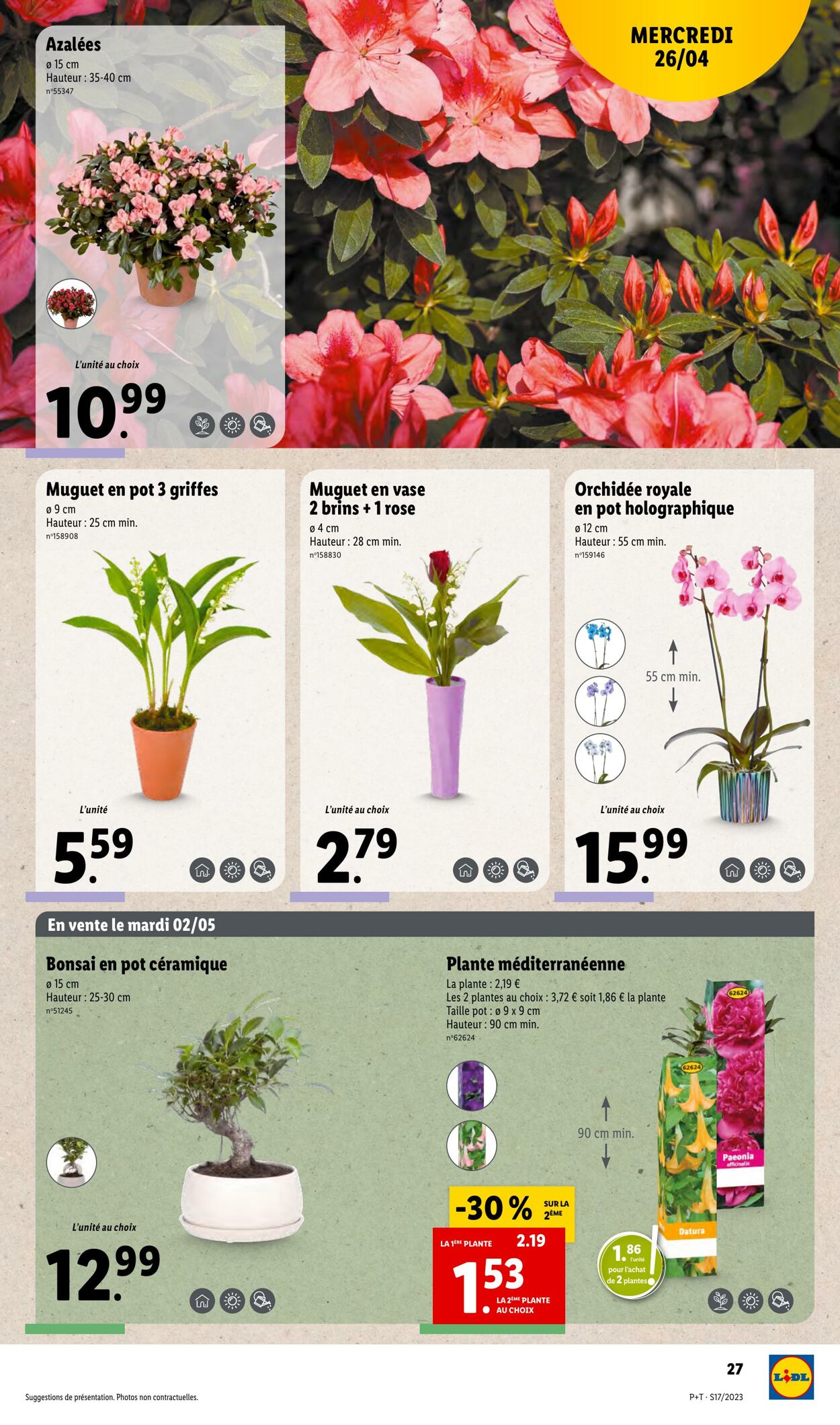 Catalogue Lidl 26.04.2023 - 02.05.2023