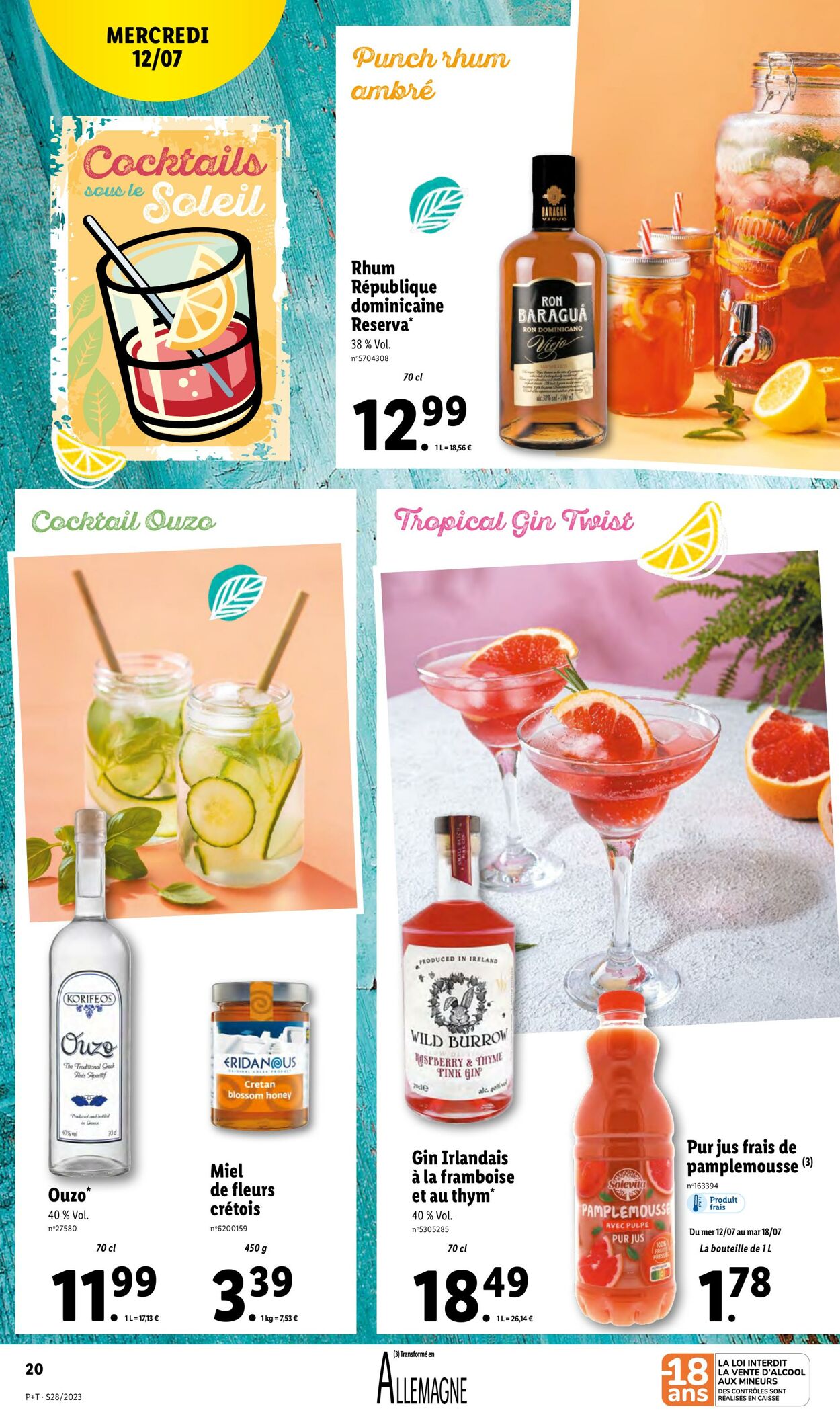 Catalogue Lidl 12.07.2023 - 18.07.2023