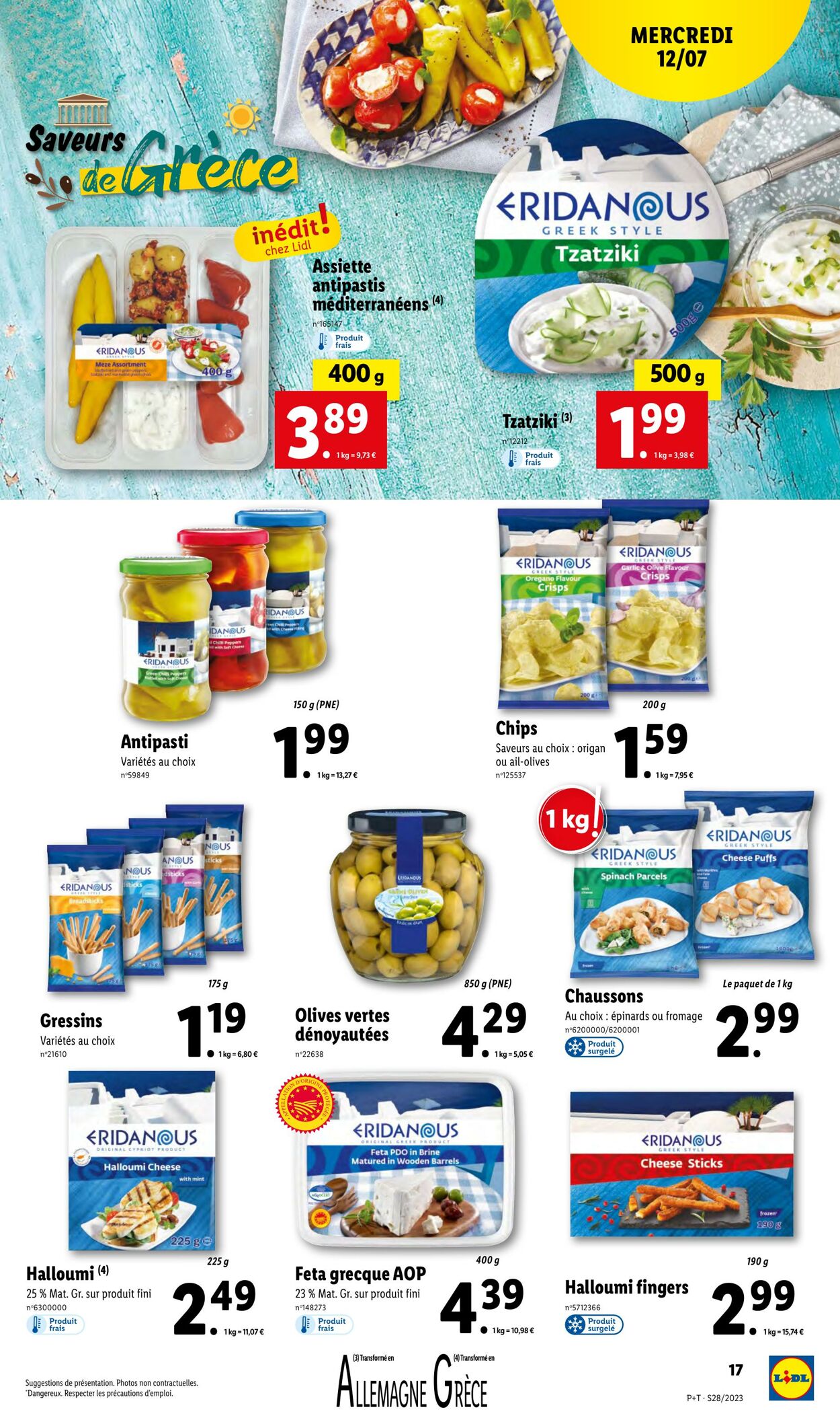 Catalogue Lidl 12.07.2023 - 18.07.2023