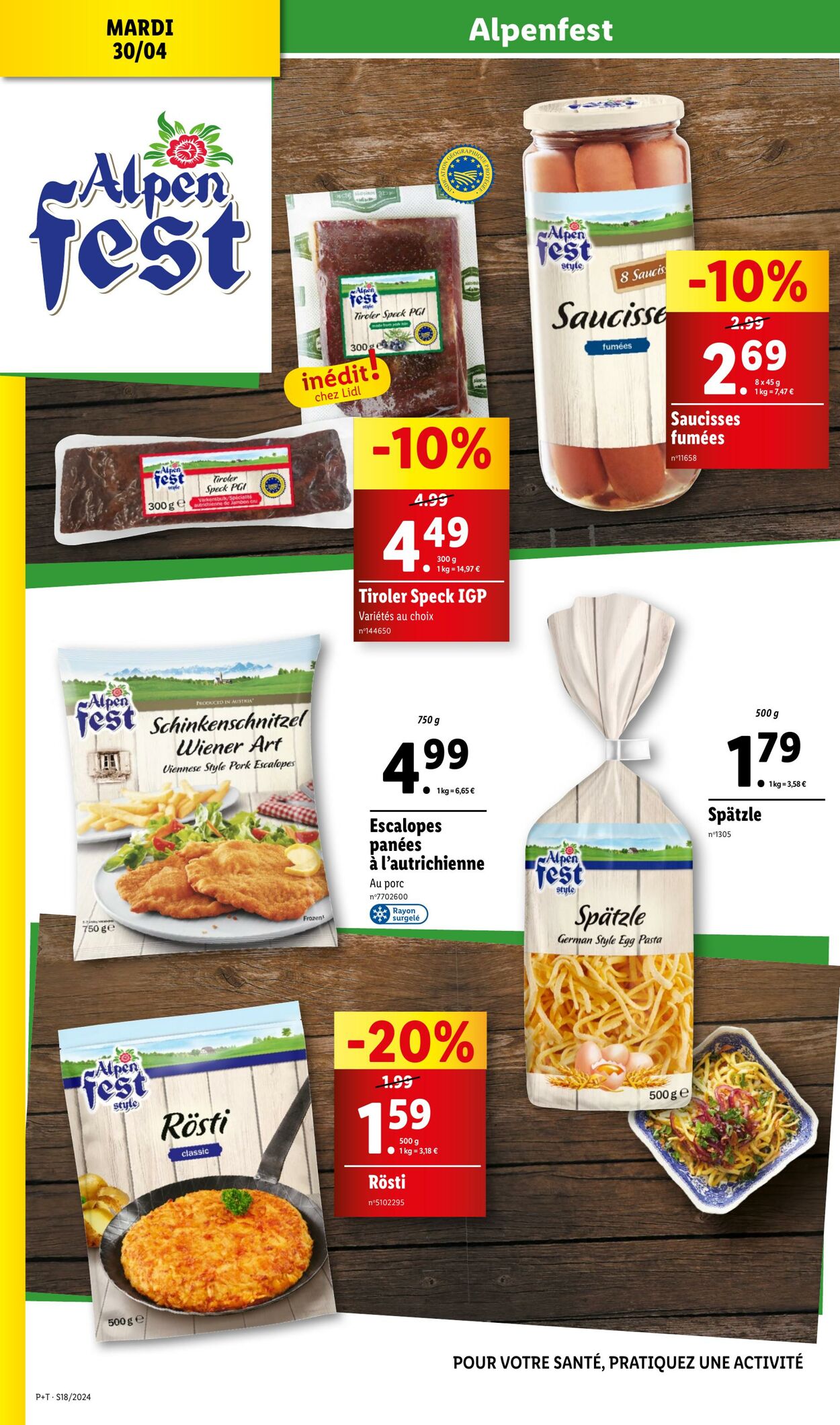 Catalogue Lidl 30.04.2024 - 07.05.2024