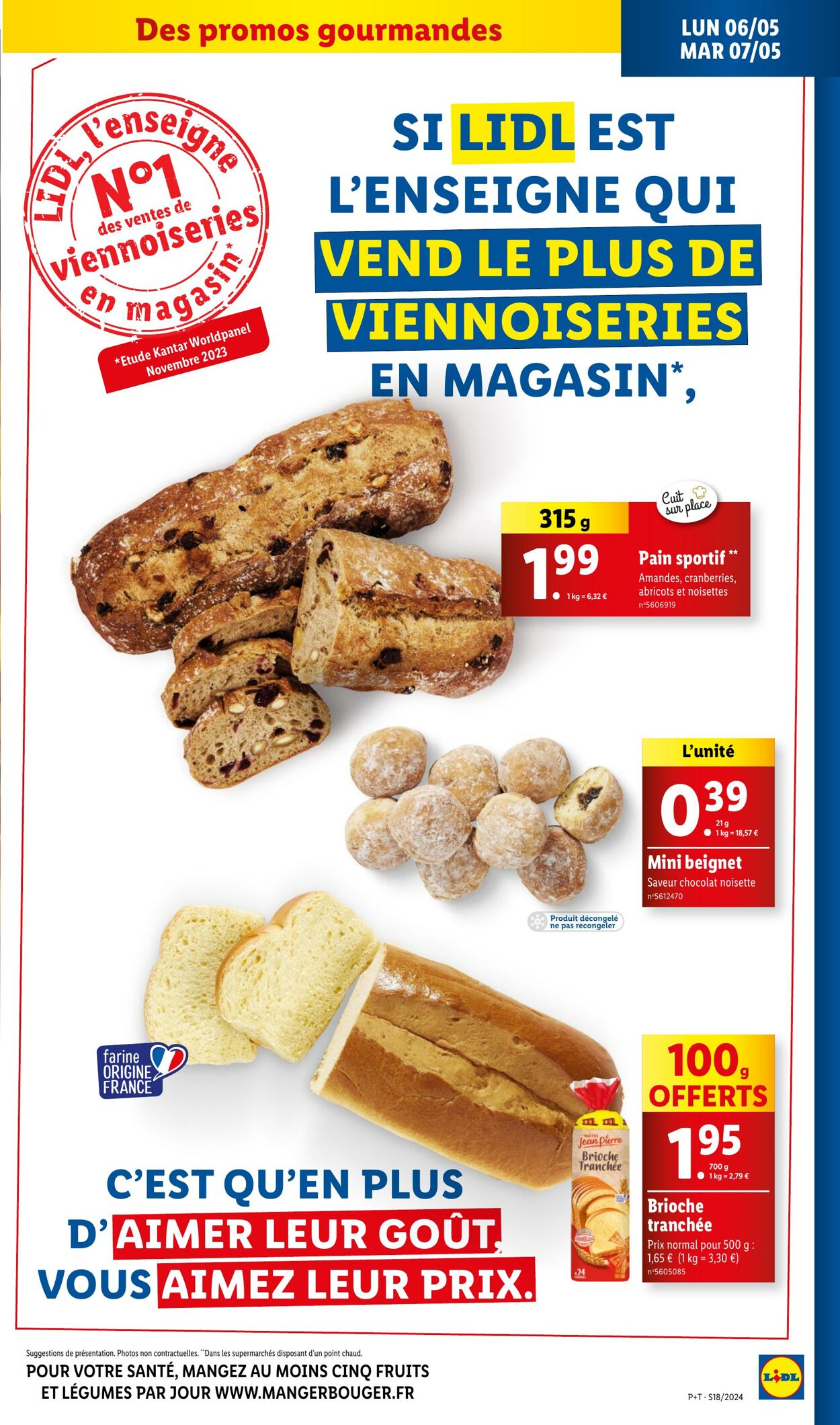 Catalogue Lidl 30.04.2024 - 07.05.2024