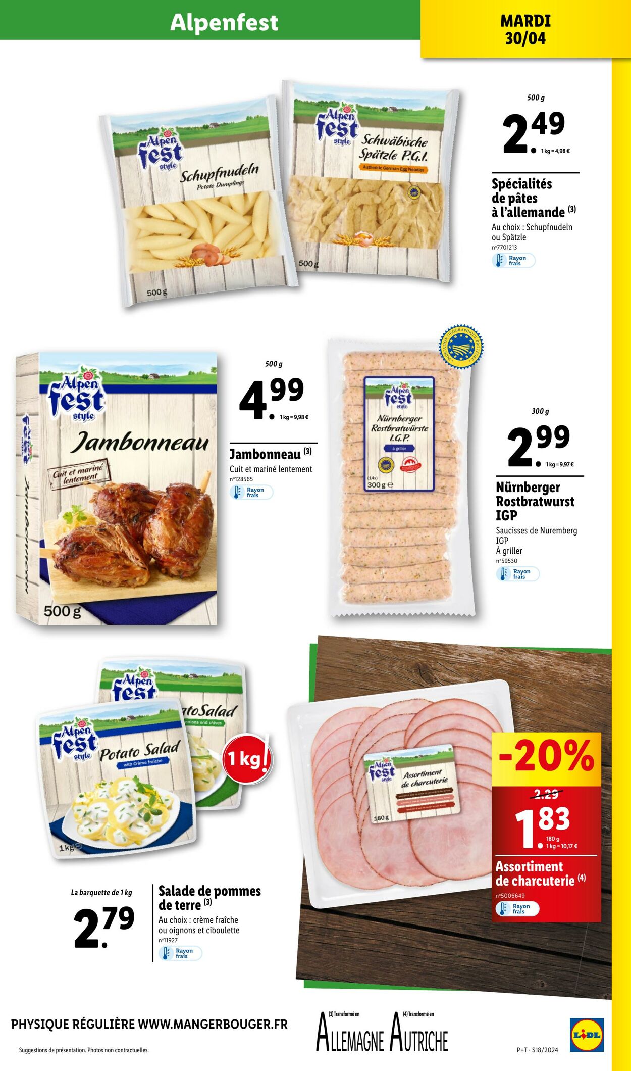 Catalogue Lidl 30.04.2024 - 07.05.2024