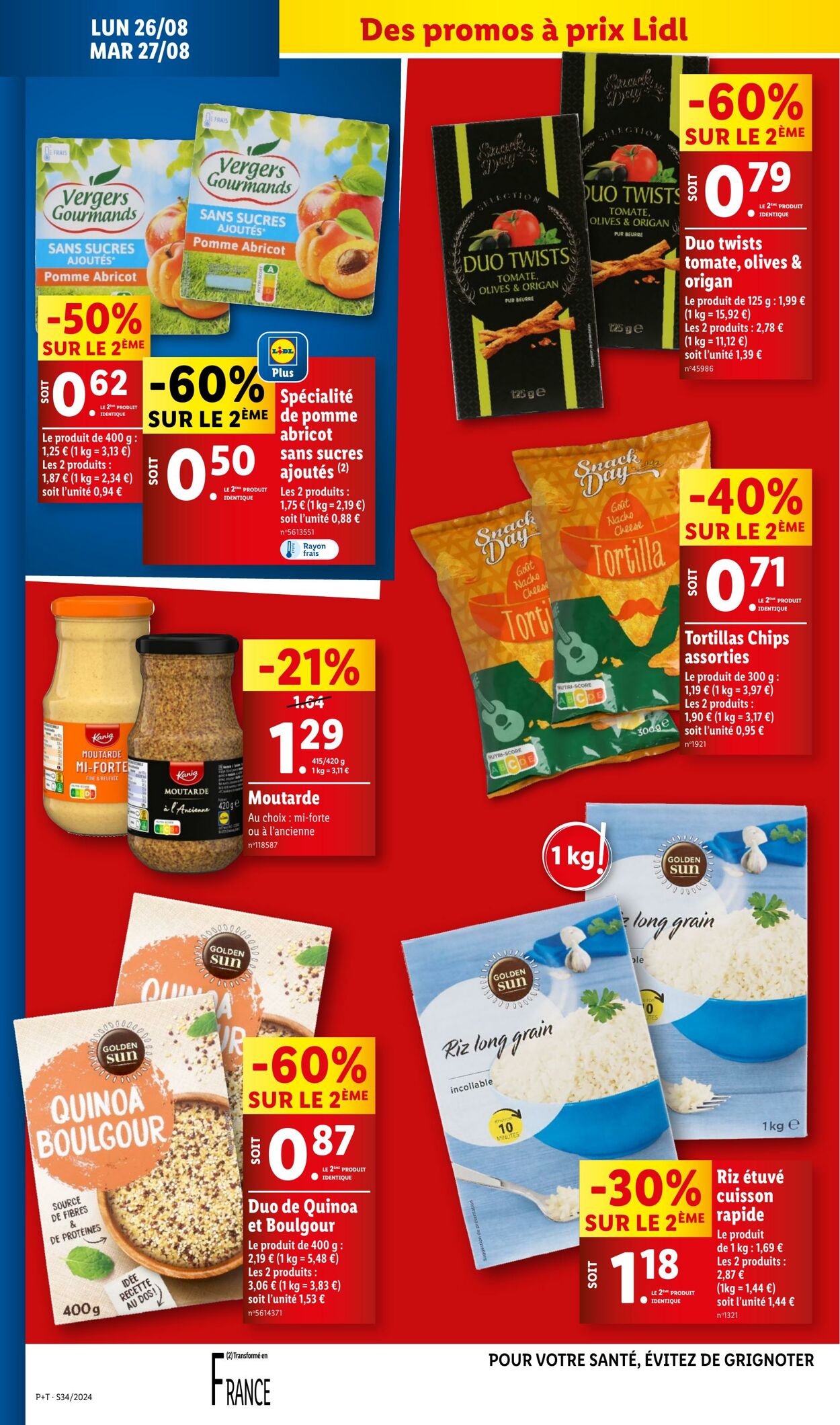 Catalogue Lidl 21.08.2024 - 27.08.2024