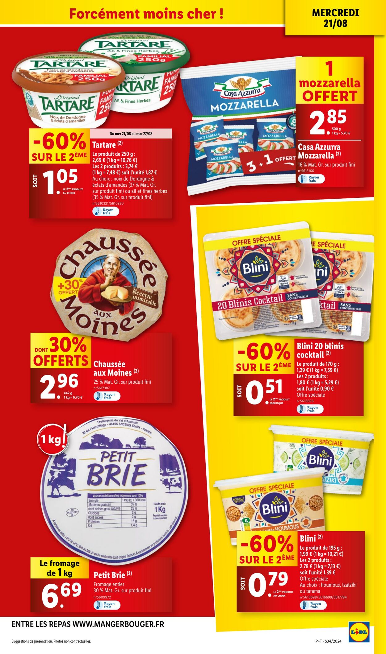 Catalogue Lidl 21.08.2024 - 27.08.2024