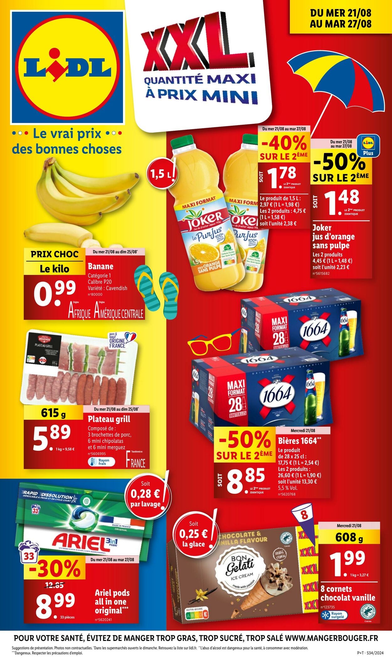 Catalogue Lidl 21.08.2024 - 27.08.2024