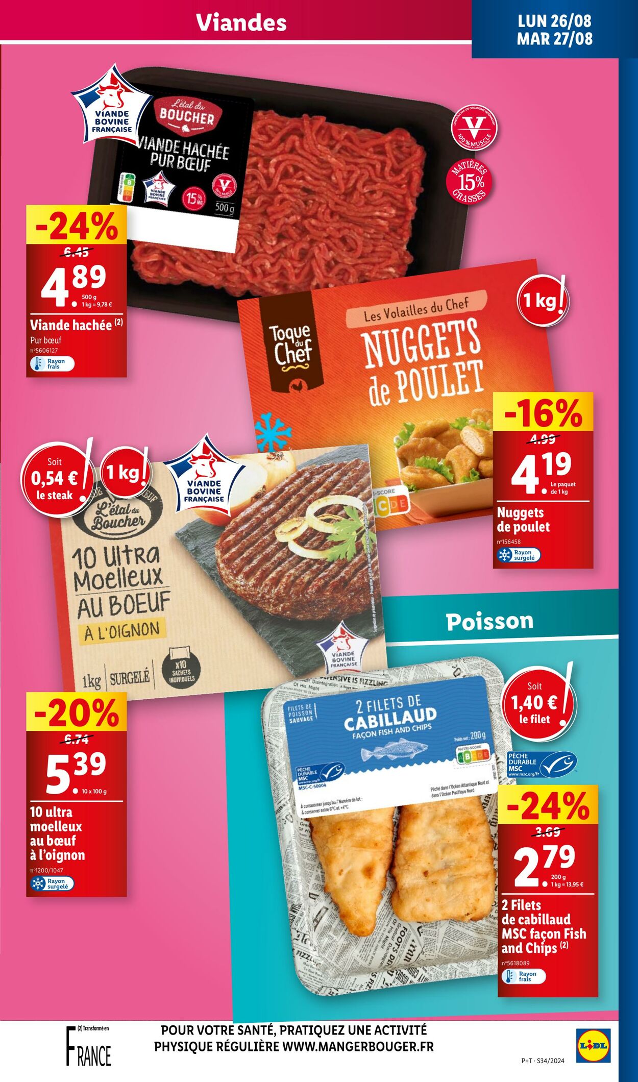 Catalogue Lidl 21.08.2024 - 27.08.2024