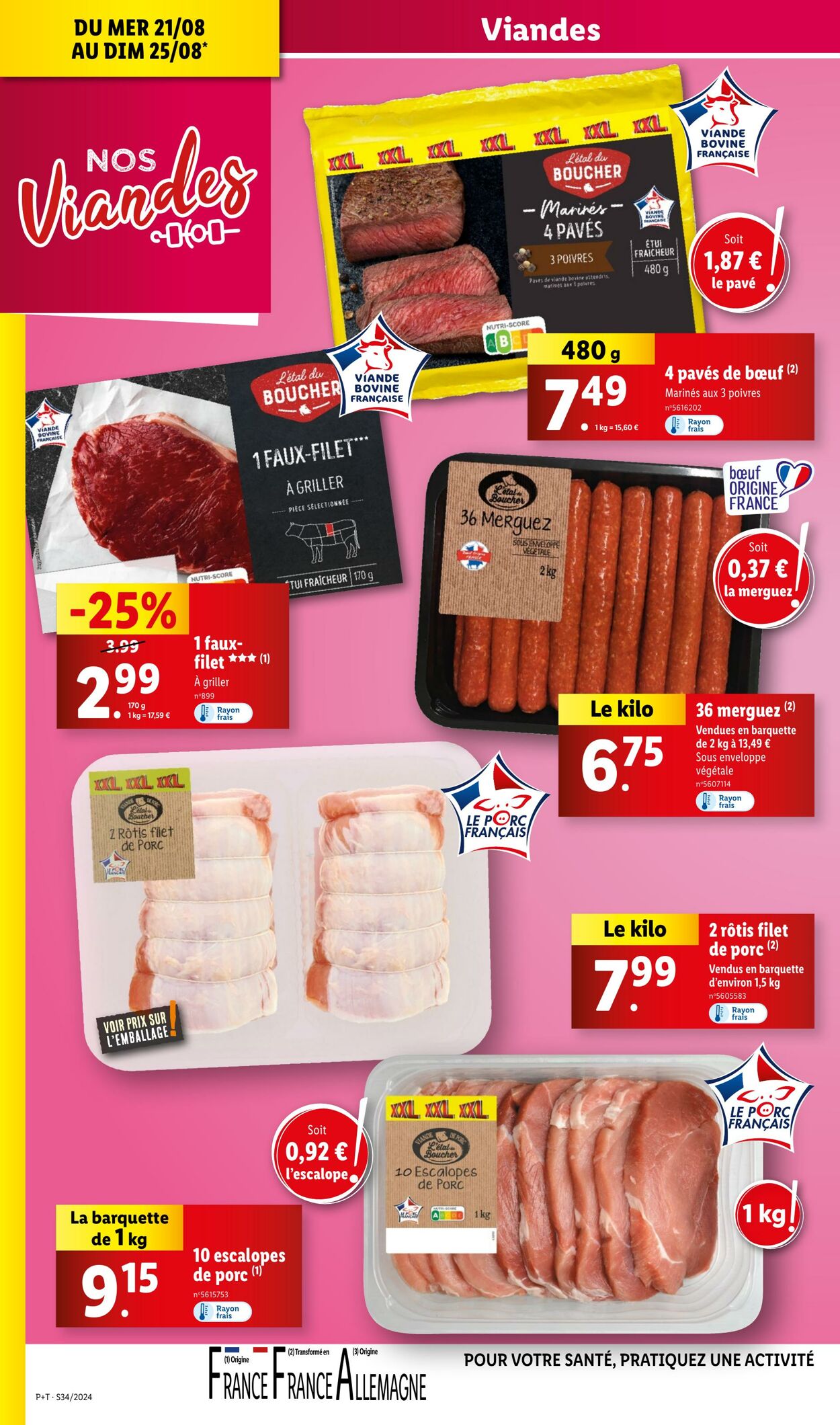 Catalogue Lidl 21.08.2024 - 27.08.2024