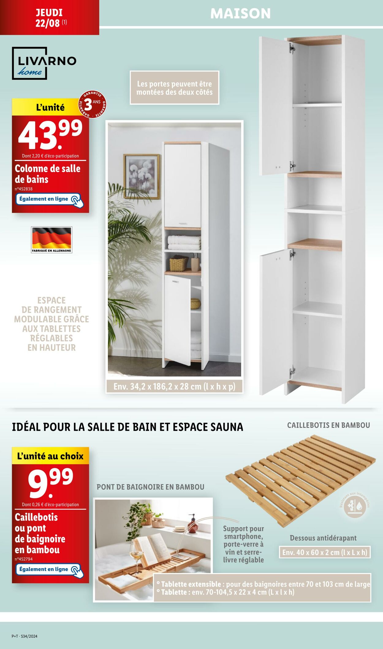 Catalogue Lidl 21.08.2024 - 27.08.2024