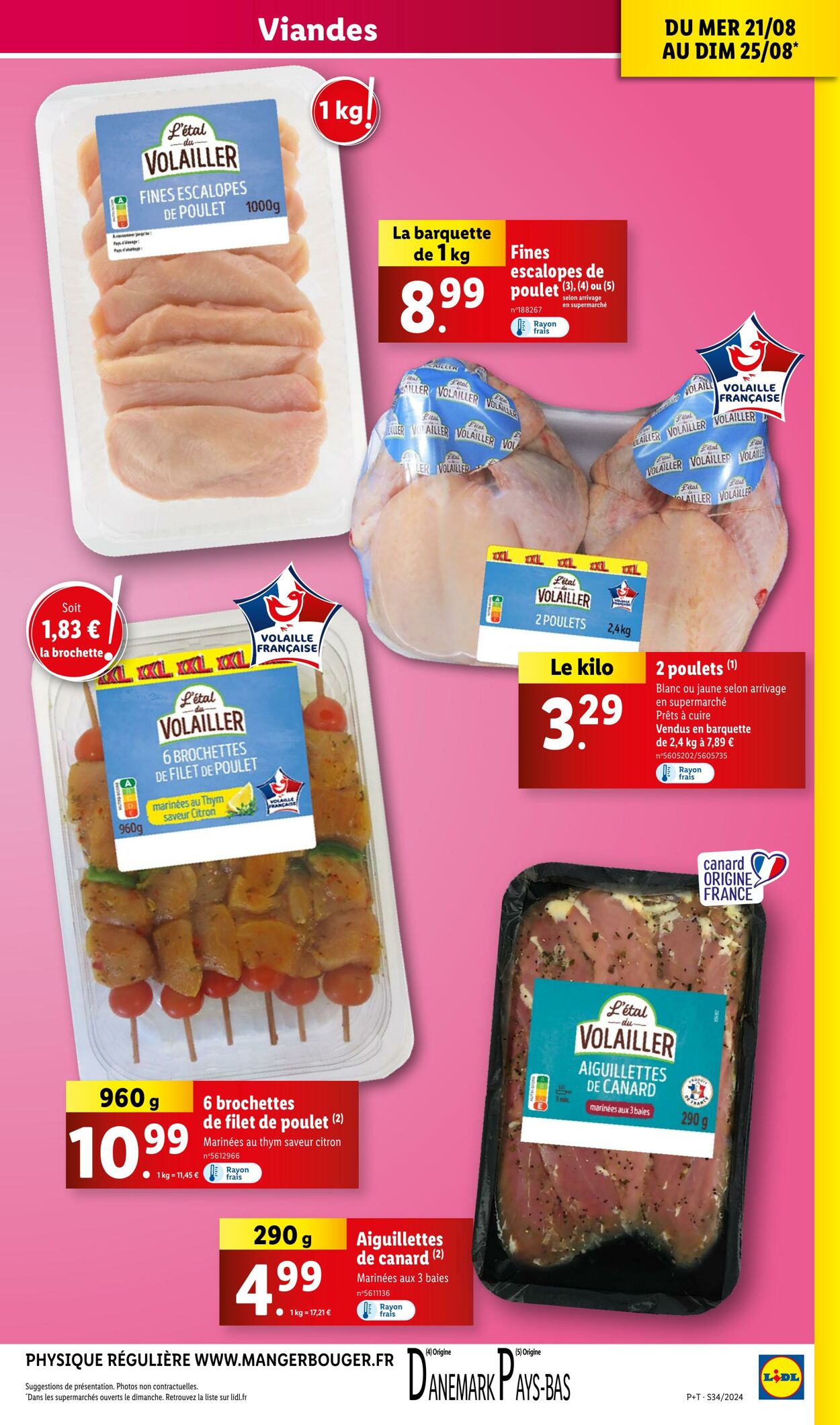 Catalogue Lidl 21.08.2024 - 27.08.2024