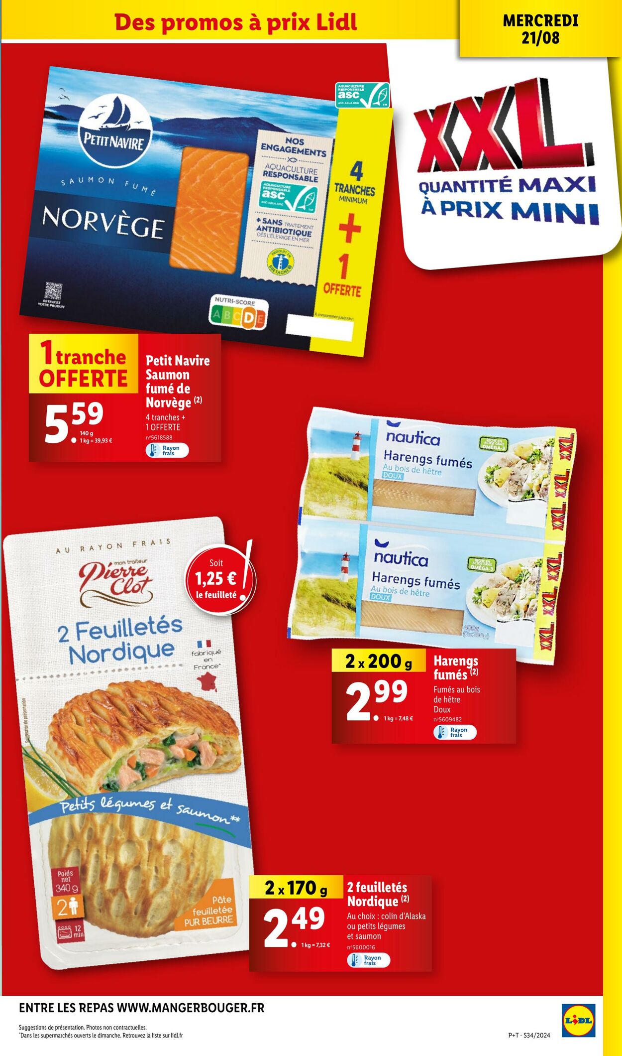 Catalogue Lidl 21.08.2024 - 27.08.2024