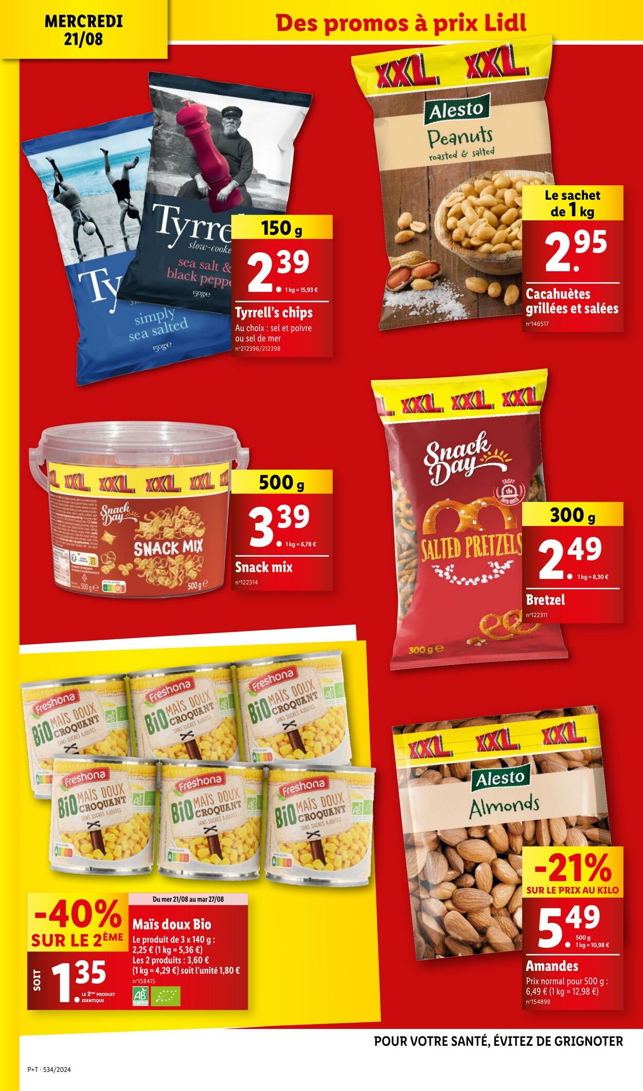 Catalogue Lidl 21.08.2024 - 27.08.2024