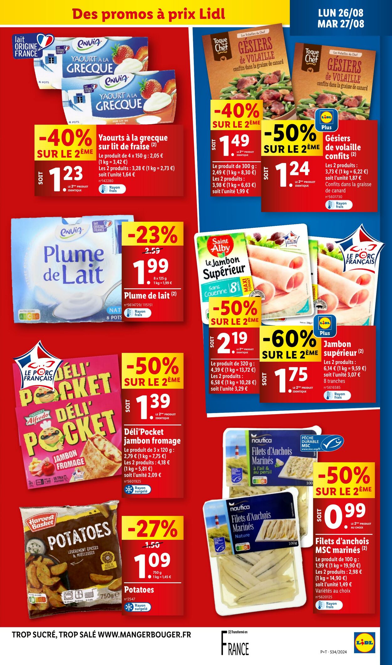 Catalogue Lidl 21.08.2024 - 27.08.2024