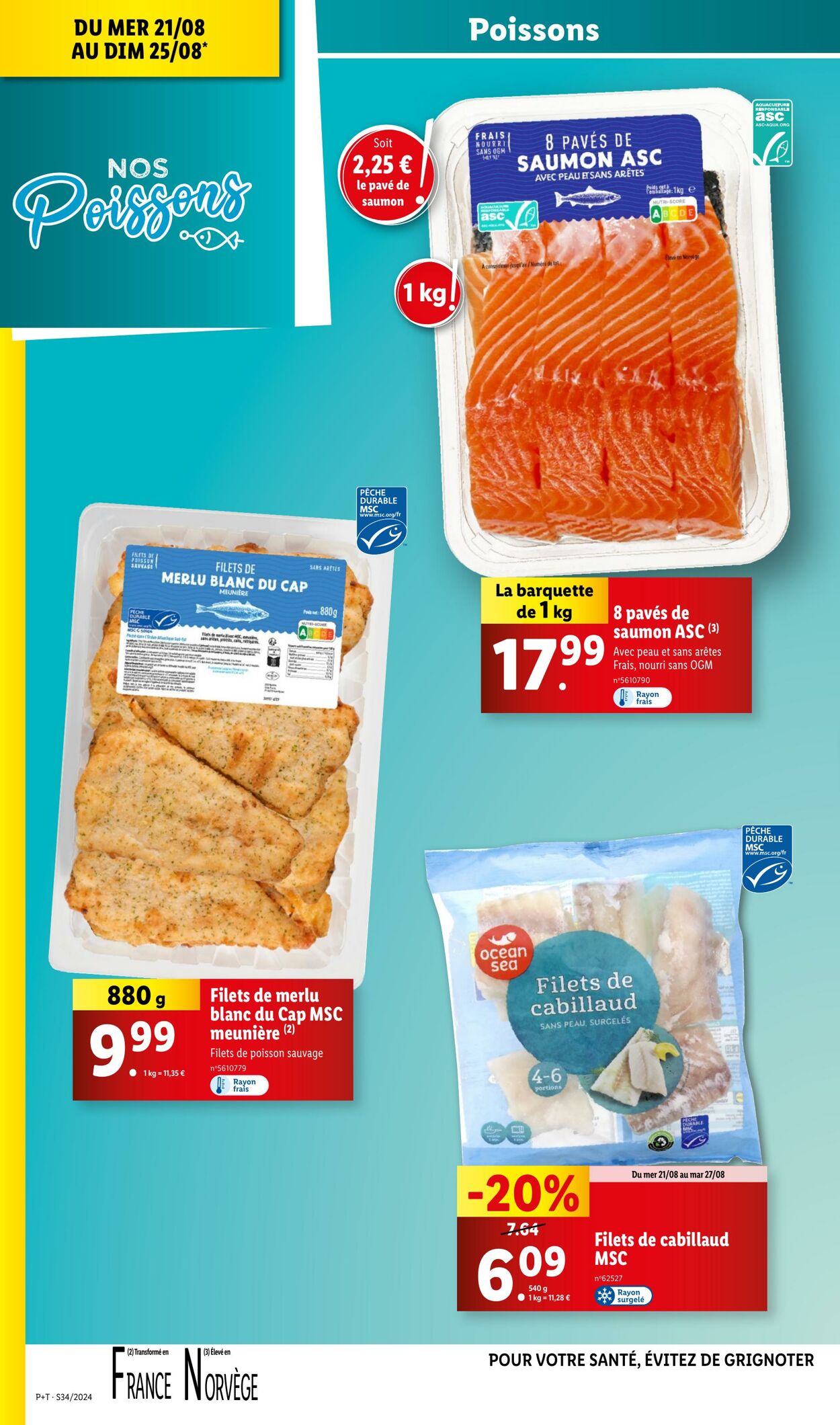 Catalogue Lidl 21.08.2024 - 27.08.2024