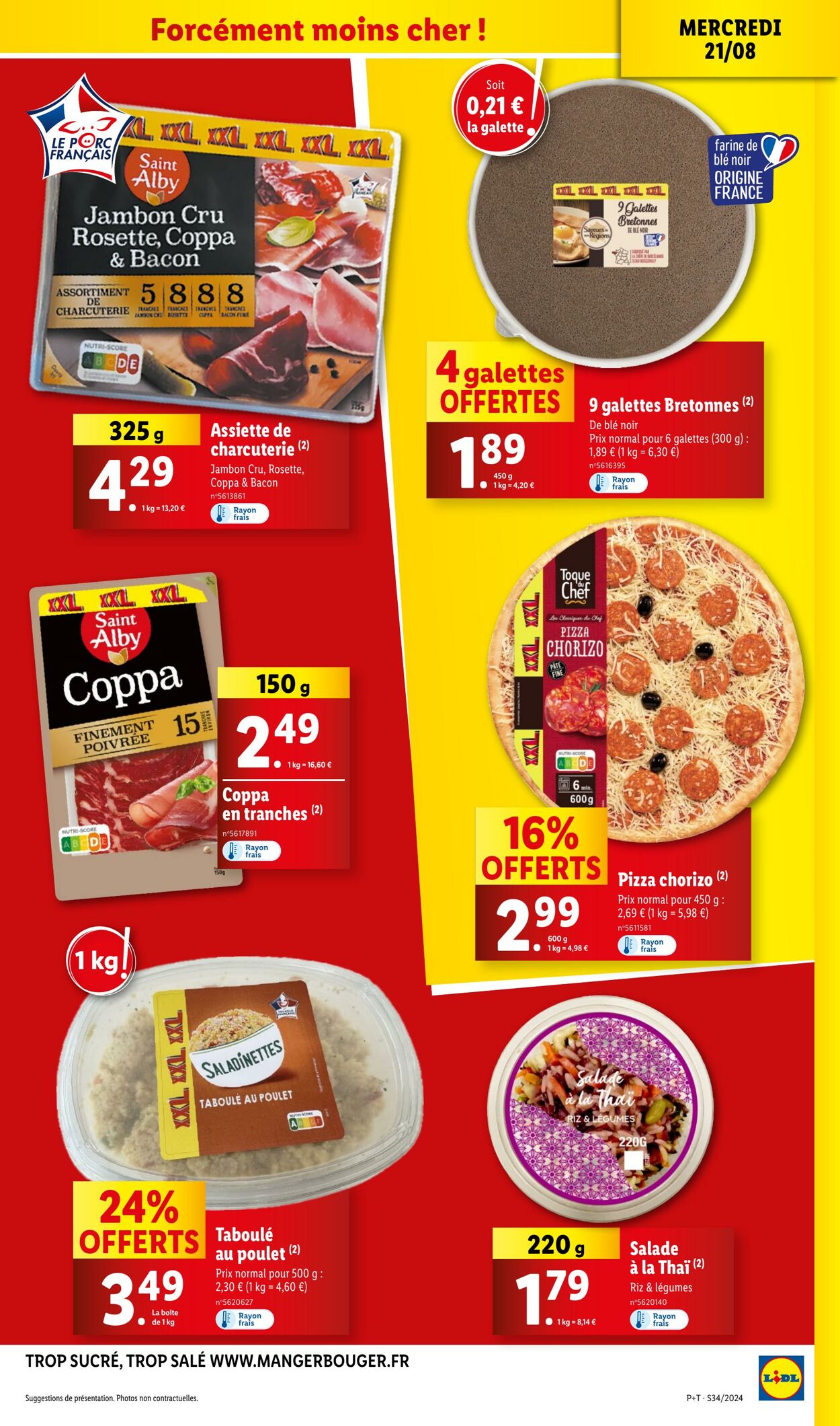 Catalogue Lidl 21.08.2024 - 27.08.2024