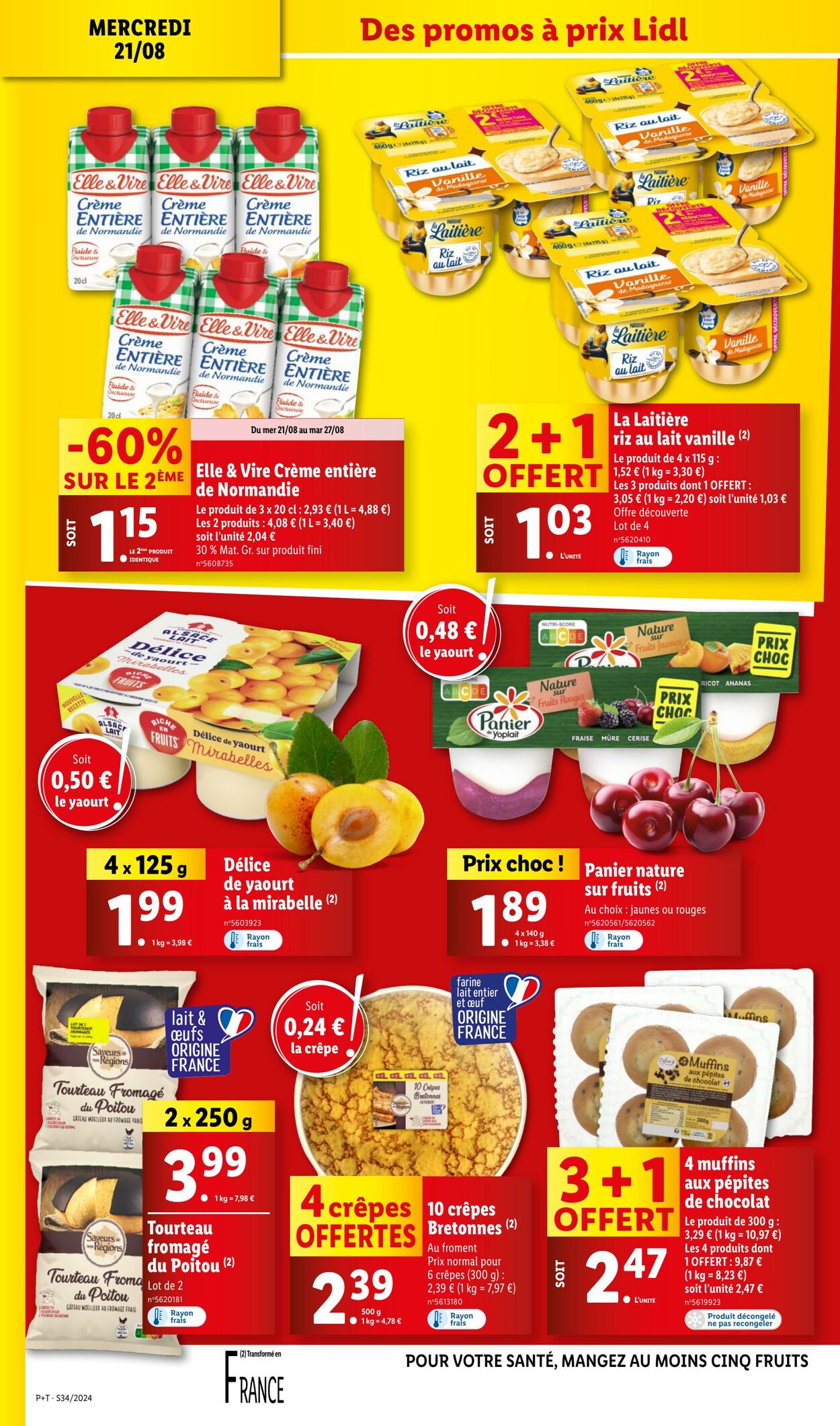 Catalogue Lidl 21.08.2024 - 27.08.2024