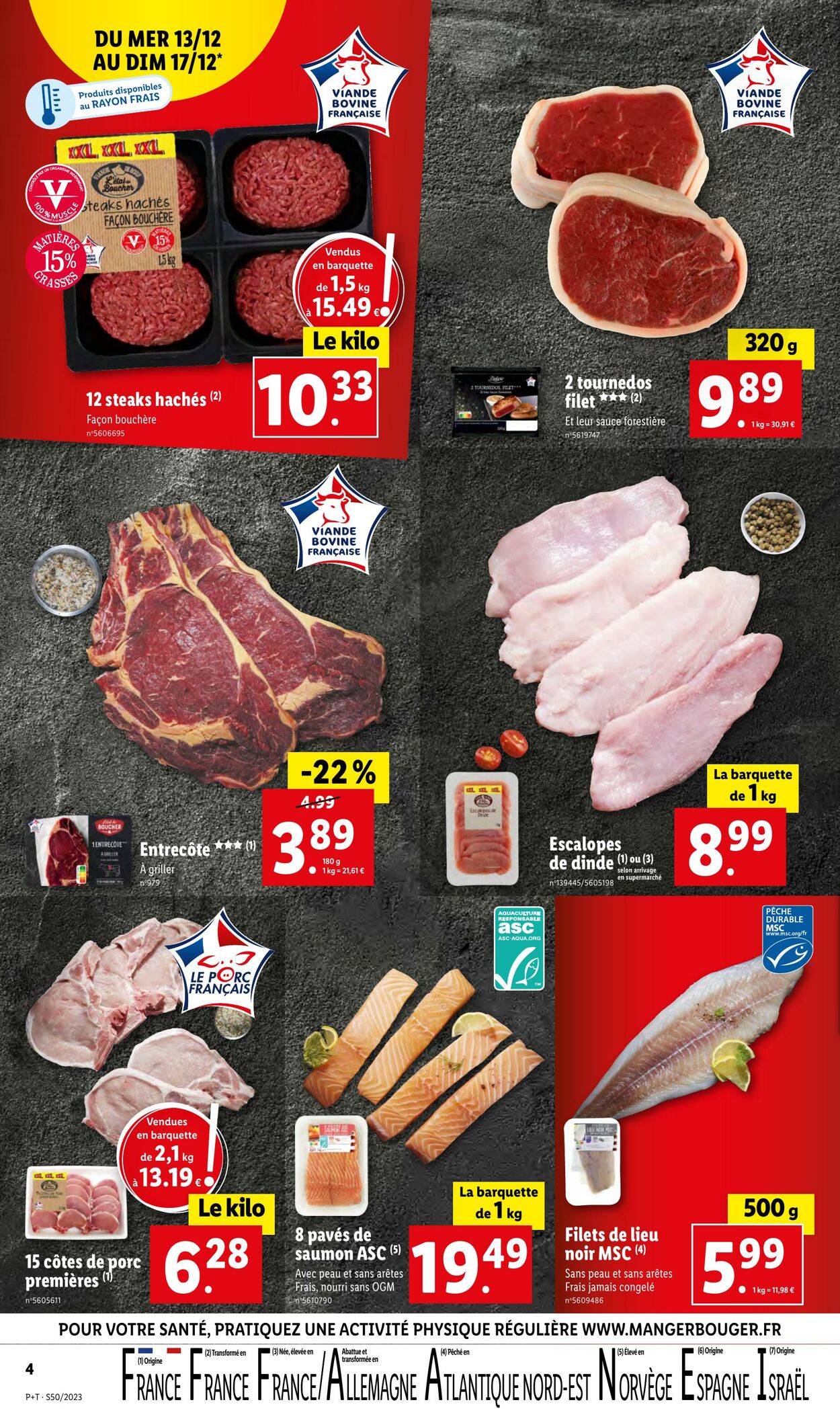 Lidl Catalogue Promotionnel Noël Valable à partir du 13.12 au 19.12