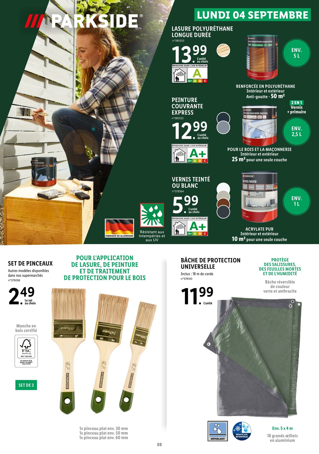 Catalogue Lidl 04.09.2023 - 21.09.2023