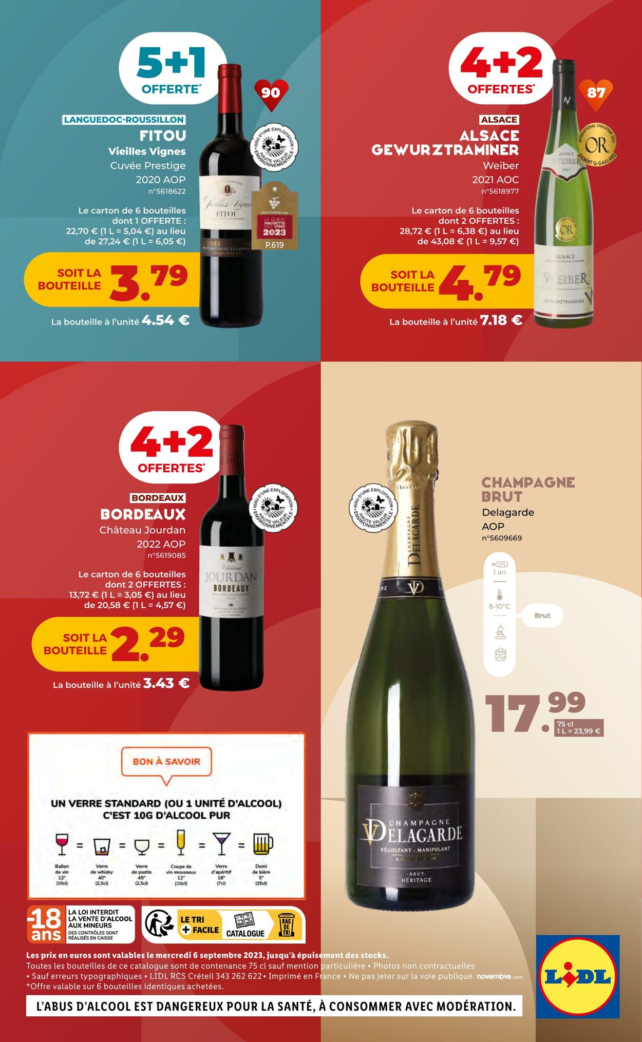 Catalogue Lidl 06.09.2023 - 24.09.2023