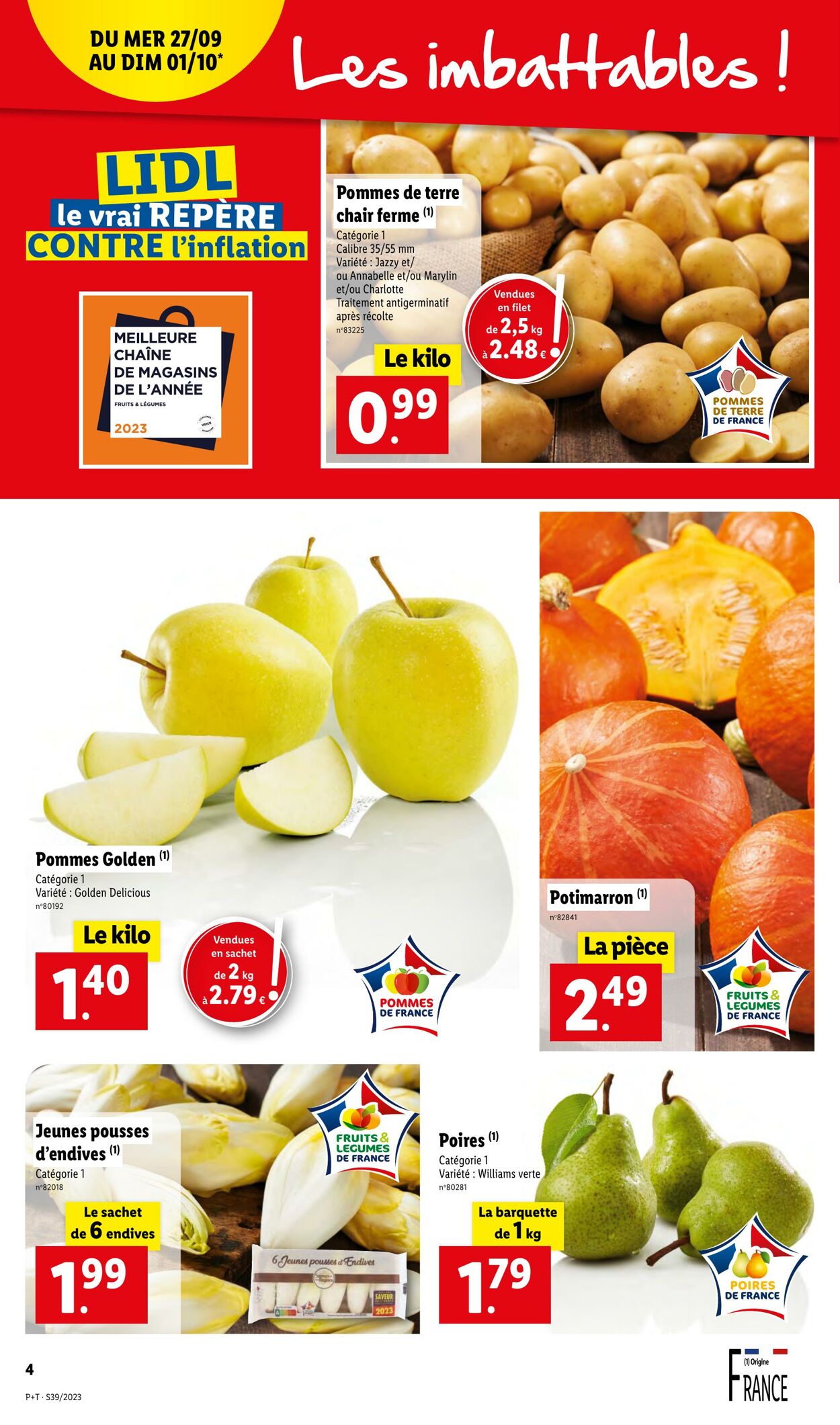 Catalogue Lidl 27.09.2023 - 03.10.2023