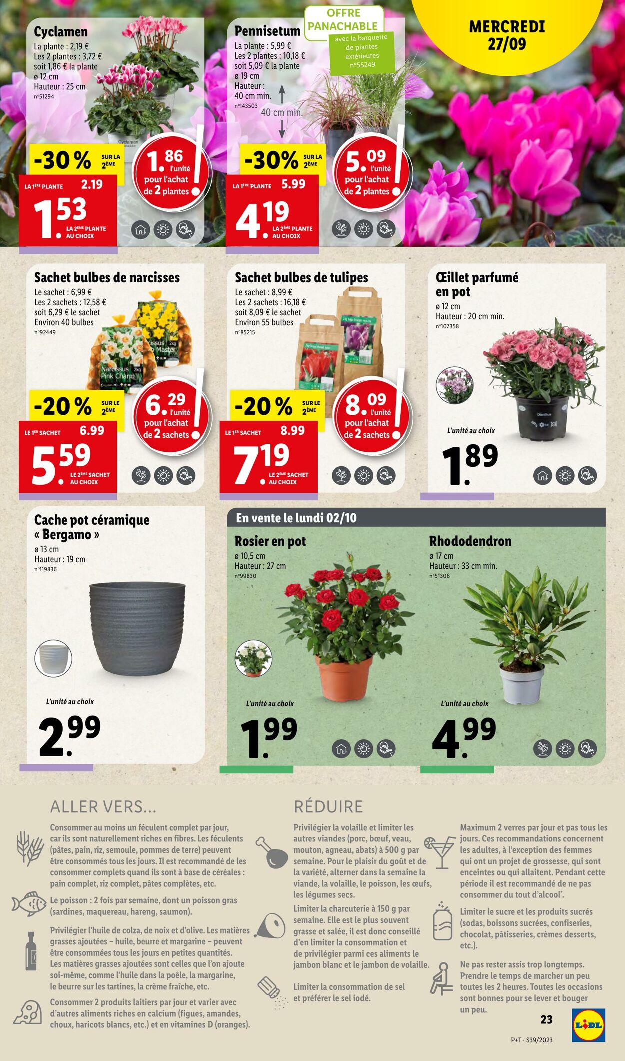 Catalogue Lidl 27.09.2023 - 03.10.2023