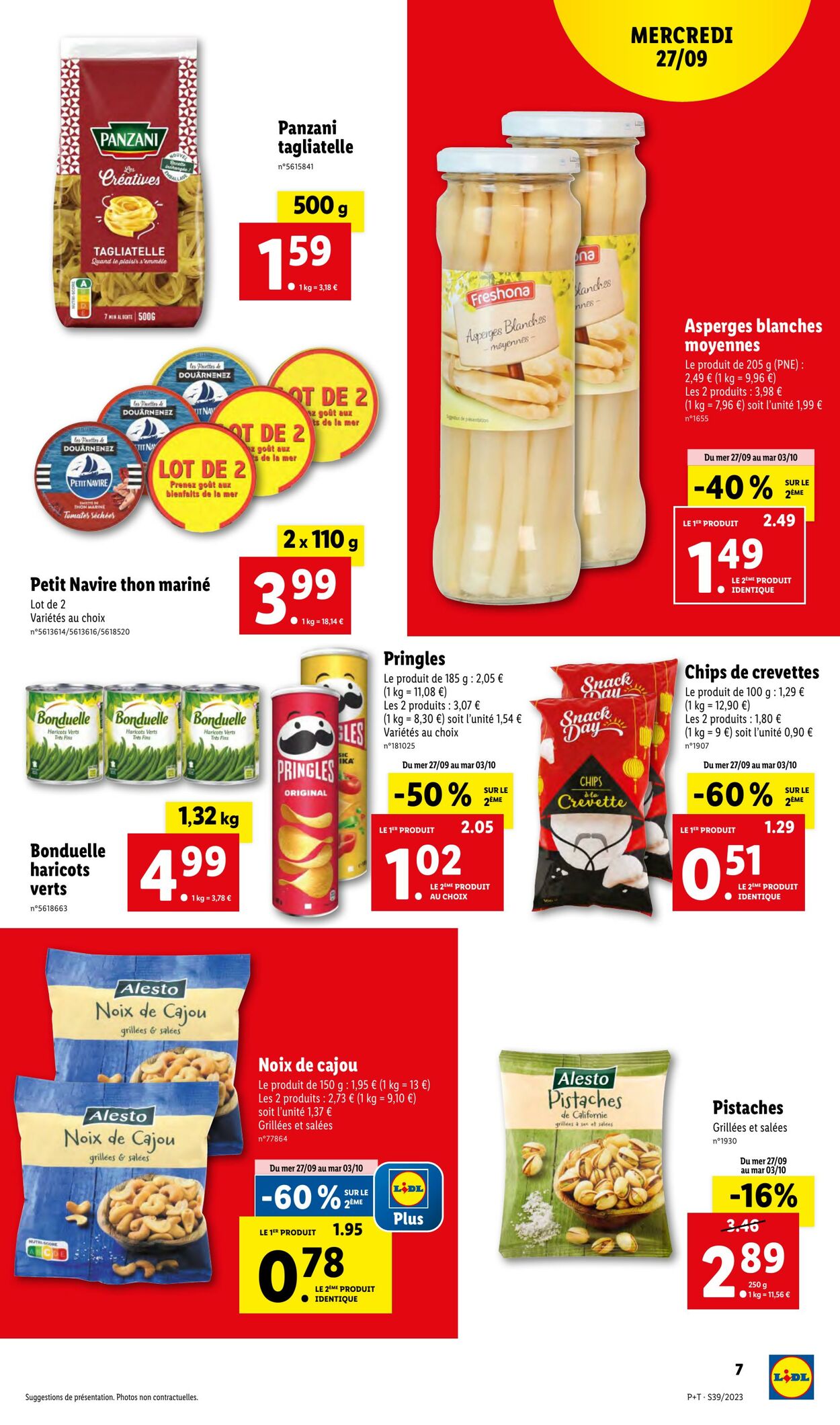 Catalogue Lidl 27.09.2023 - 03.10.2023