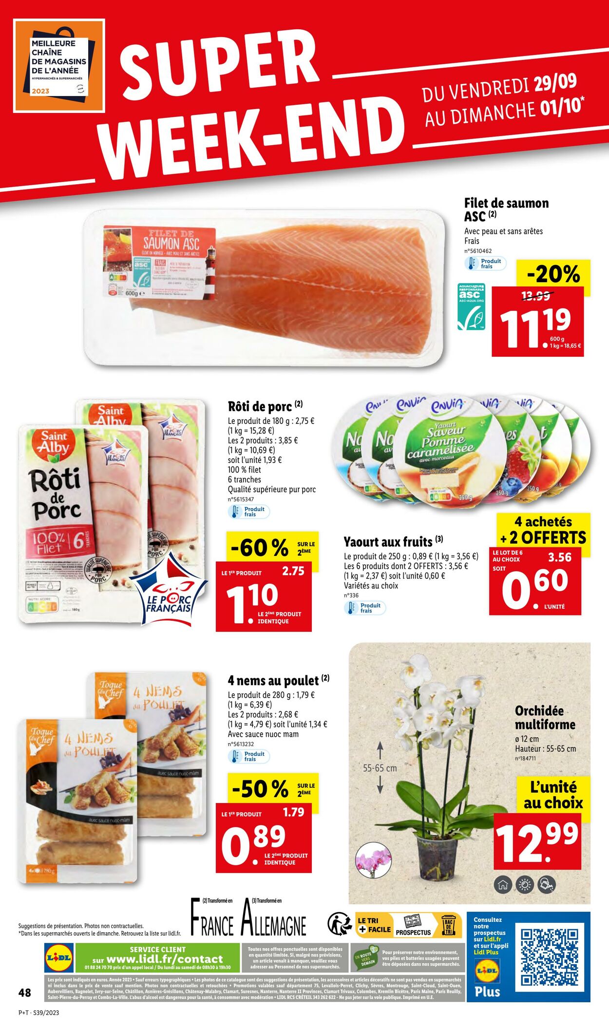 Catalogue Lidl 27.09.2023 - 03.10.2023