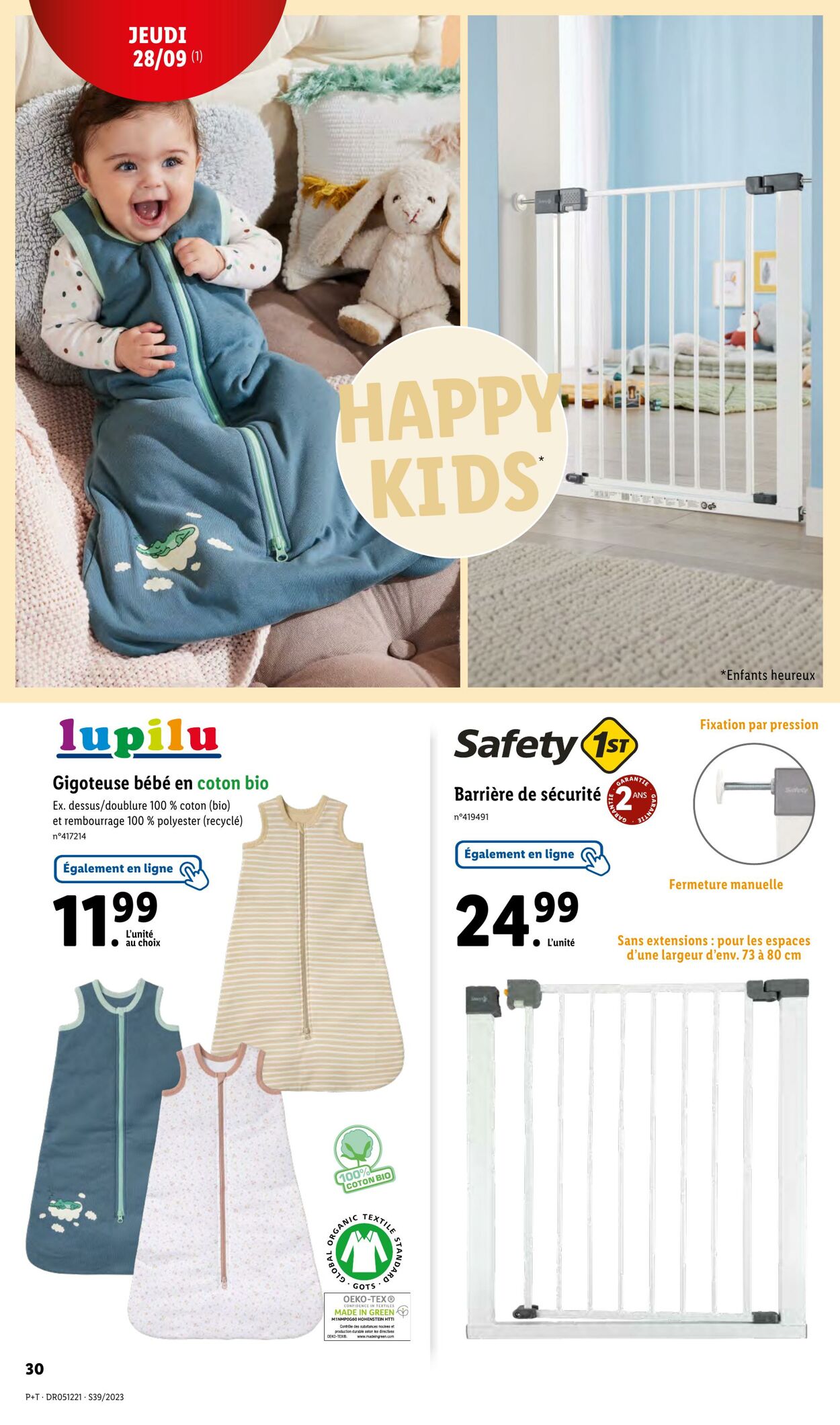 Catalogue Lidl 27.09.2023 - 03.10.2023