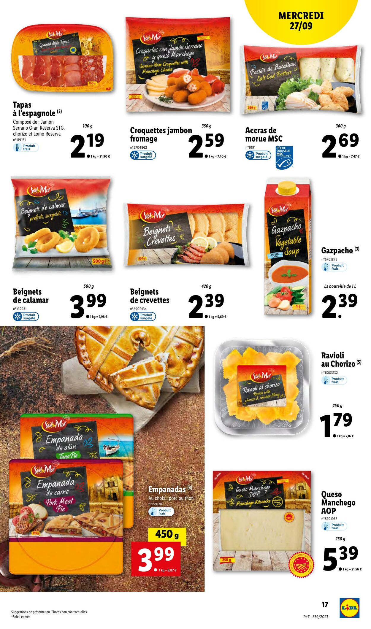 Catalogue Lidl 27.09.2023 - 03.10.2023