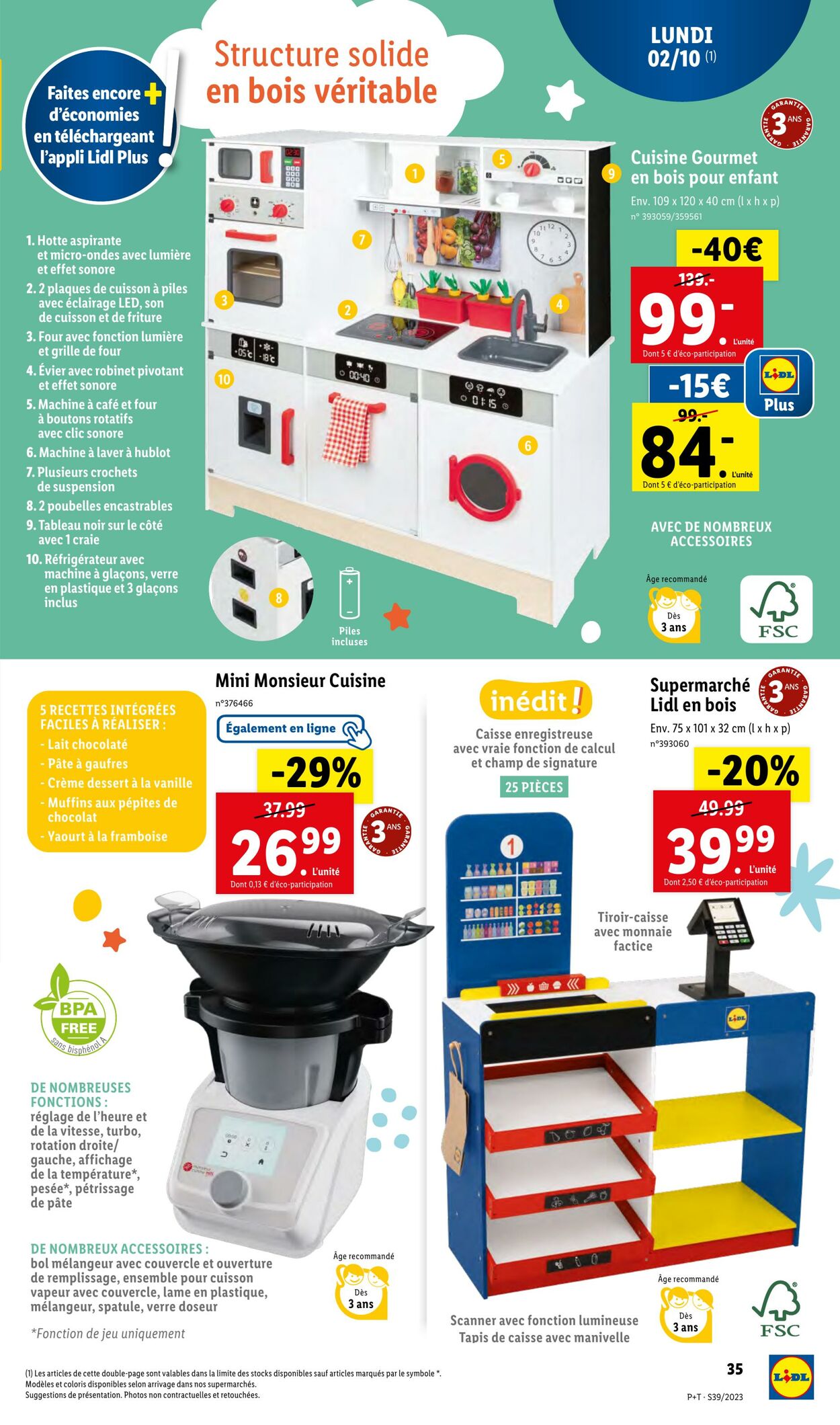 Catalogue Lidl 27.09.2023 - 03.10.2023