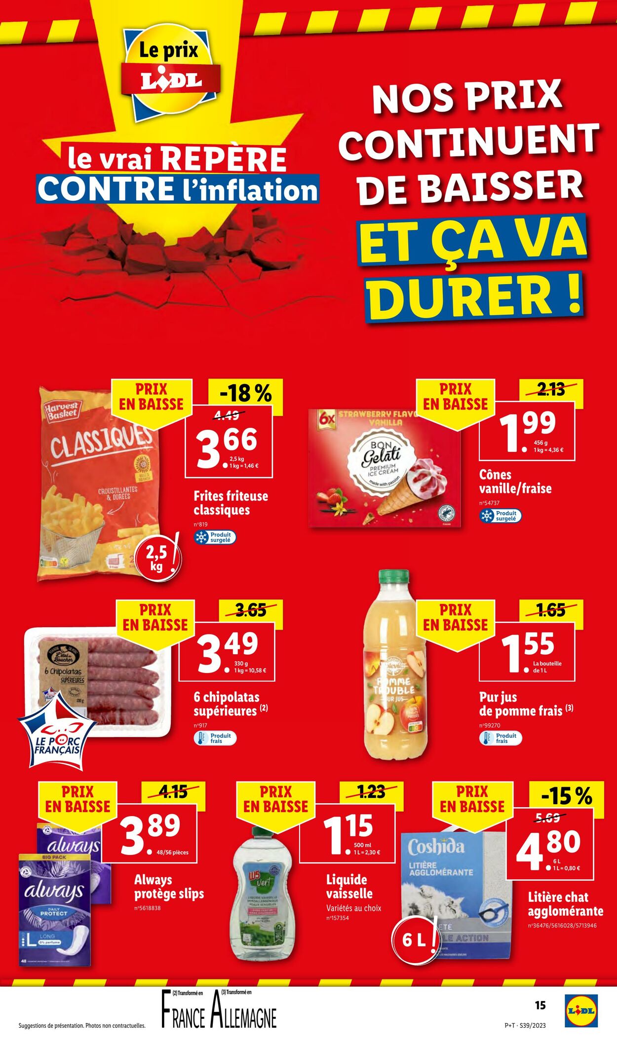 Catalogue Lidl 27.09.2023 - 03.10.2023