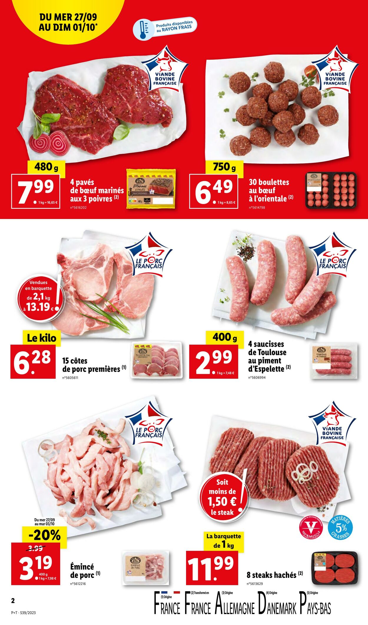 Catalogue Lidl 27.09.2023 - 03.10.2023