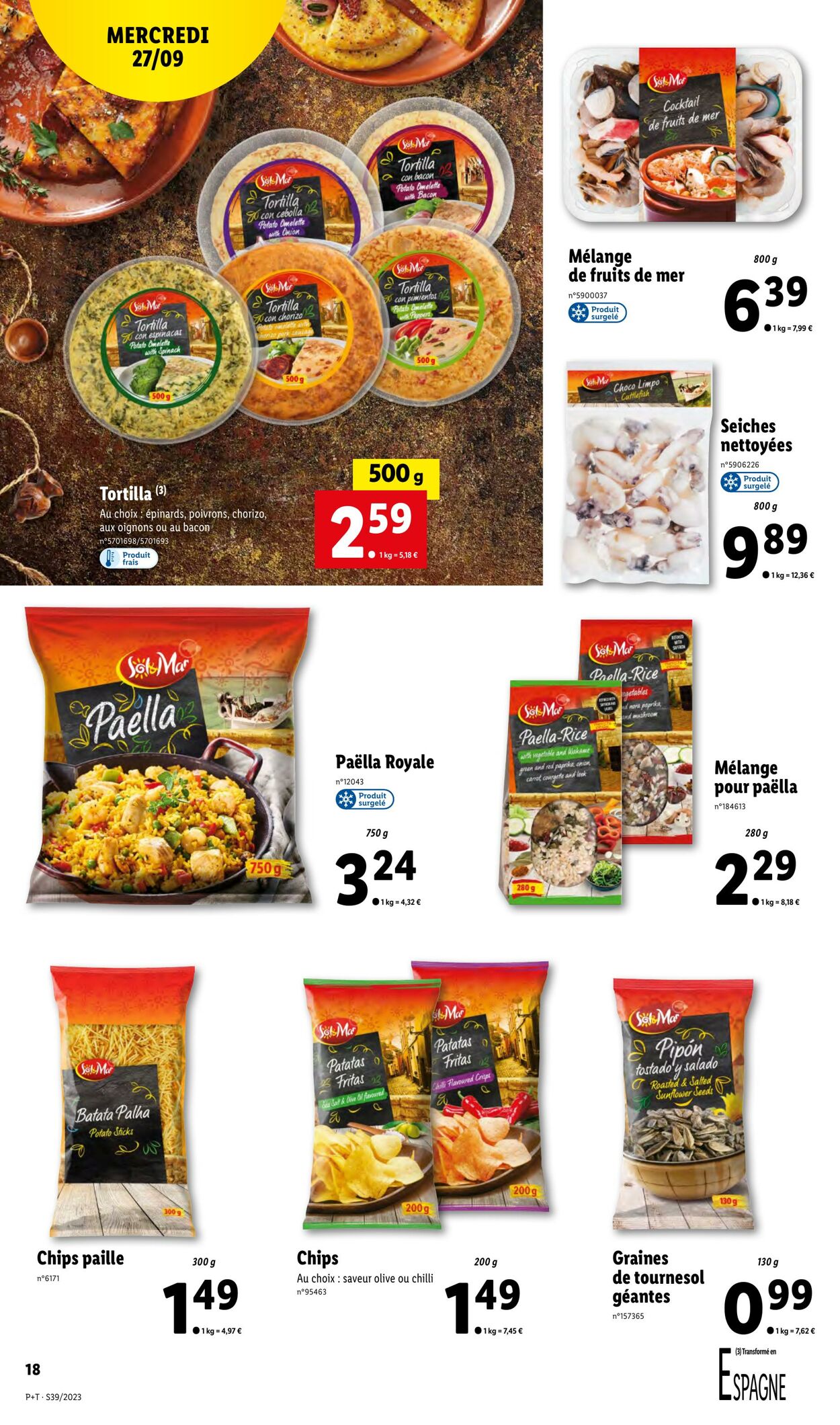 Catalogue Lidl 27.09.2023 - 03.10.2023