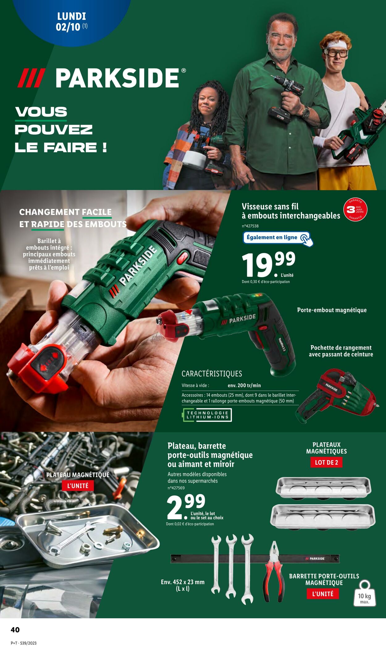 Catalogue Lidl 27.09.2023 - 03.10.2023