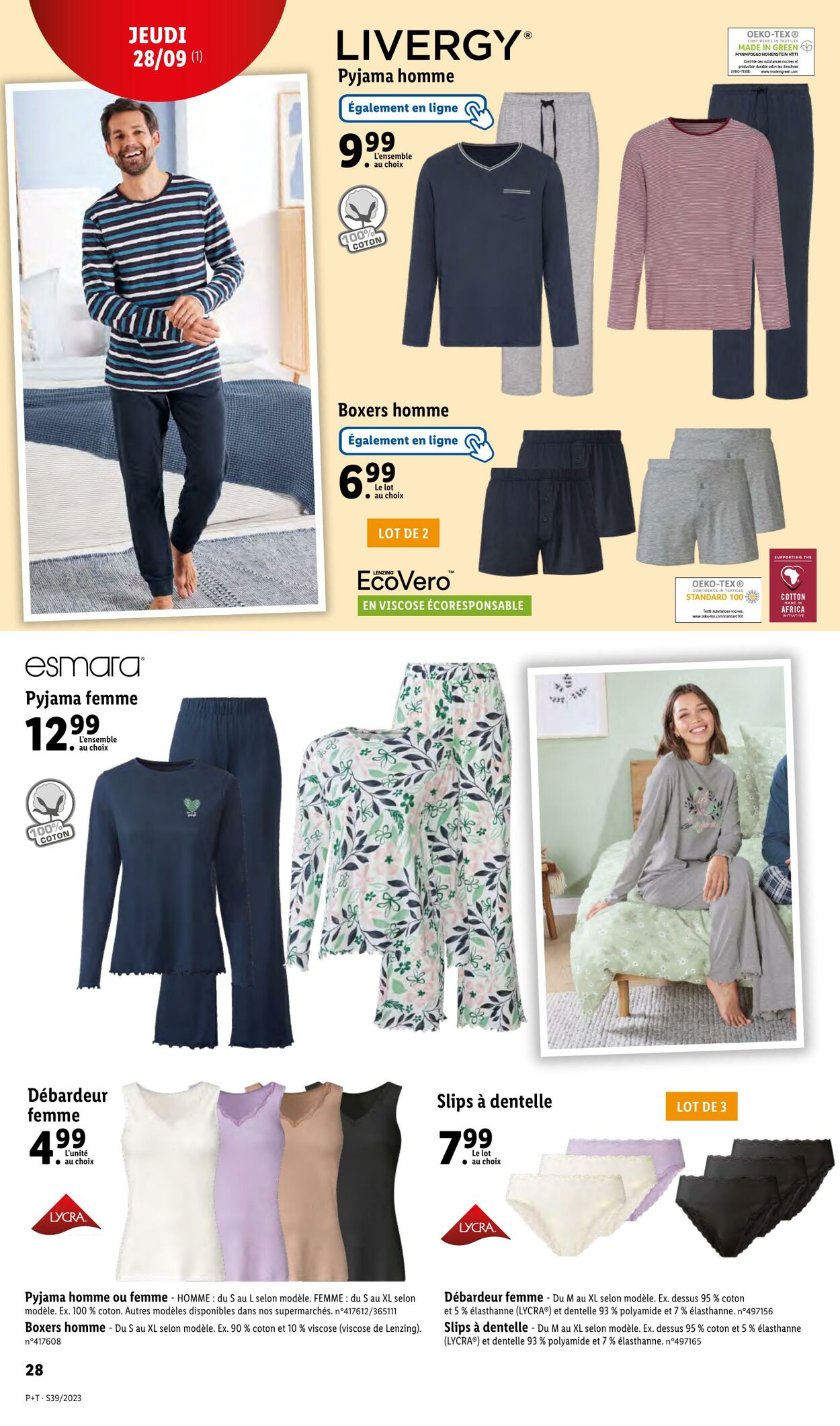 Catalogue Lidl 27.09.2023 - 03.10.2023