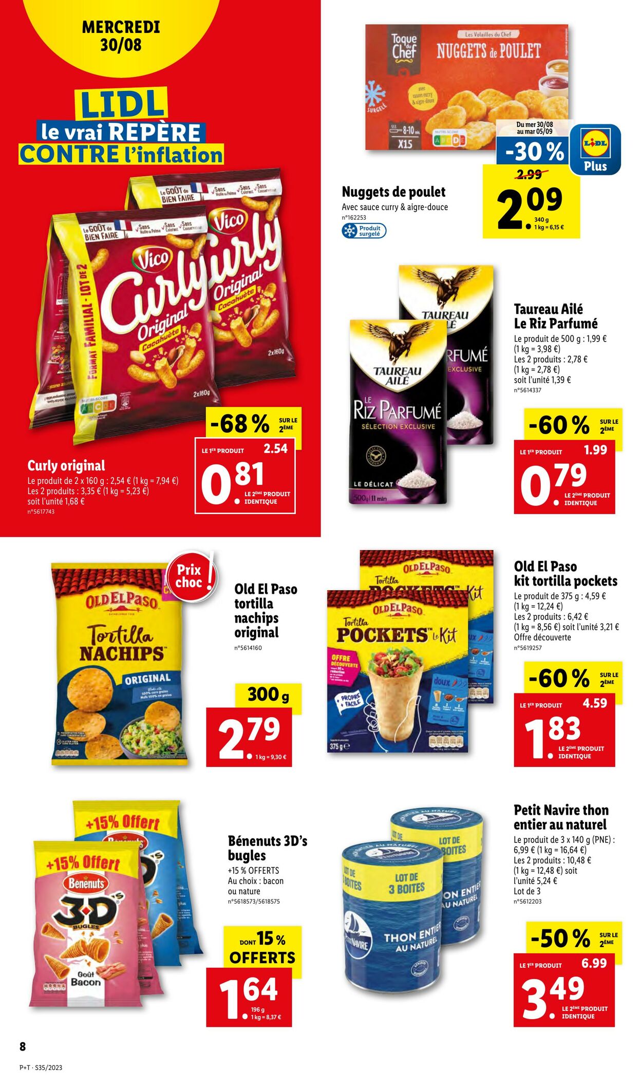 Catalogue Lidl 30.08.2023 - 05.09.2023